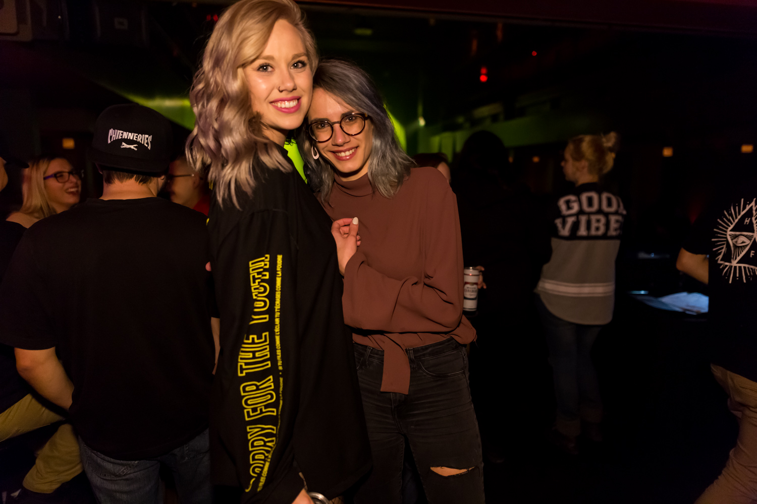 Les rappeurs Rymz et David Lee ont fait vibrer le Club Soda pour leur lancement [Photos]
