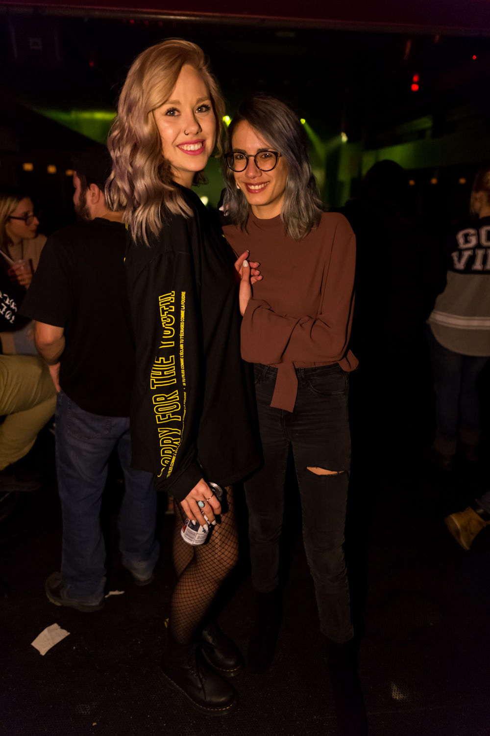 Les rappeurs Rymz et David Lee ont fait vibrer le Club Soda pour leur lancement [Photos]