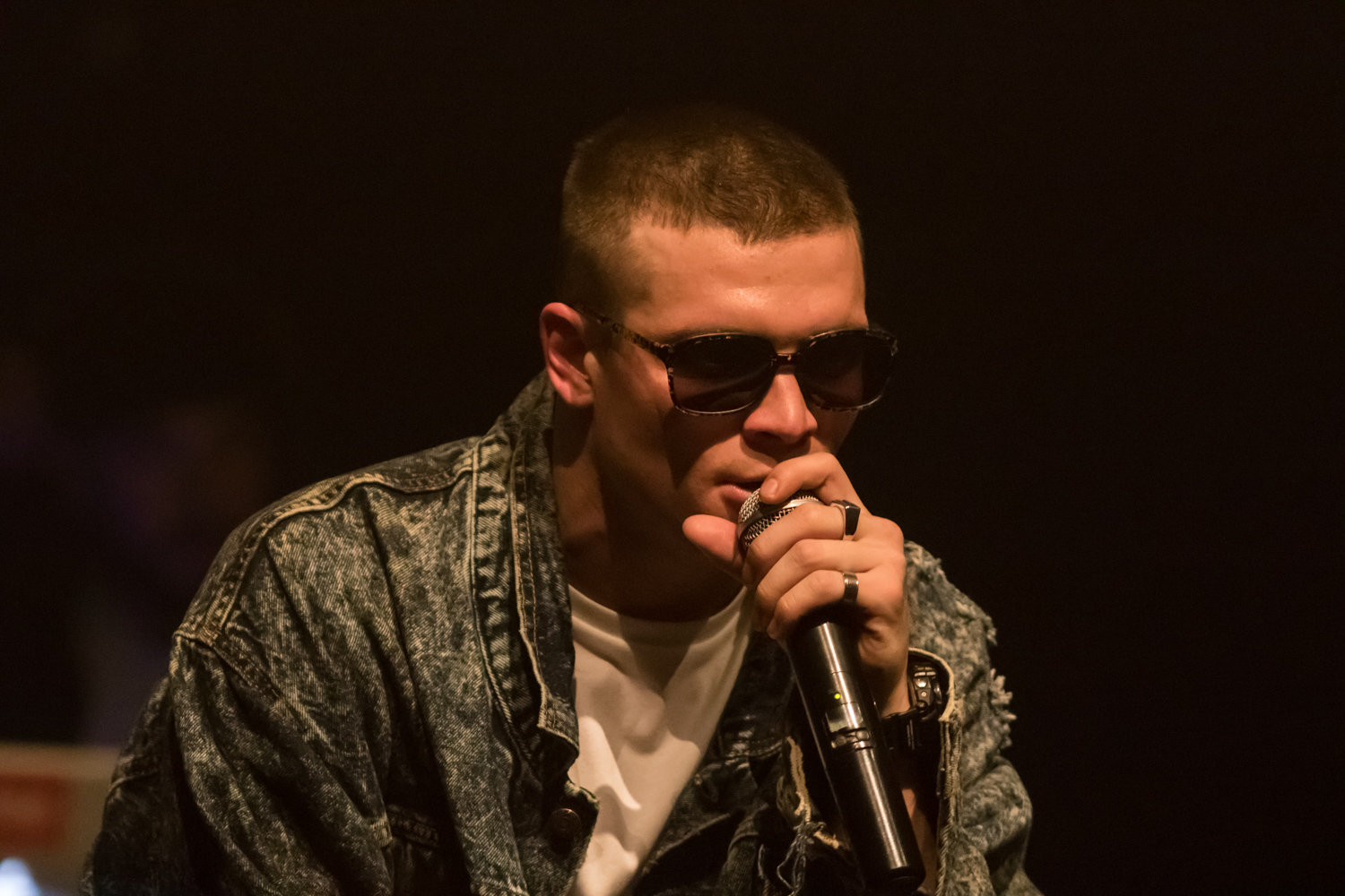 Les rappeurs Rymz et David Lee ont fait vibrer le Club Soda pour leur lancement [Photos]