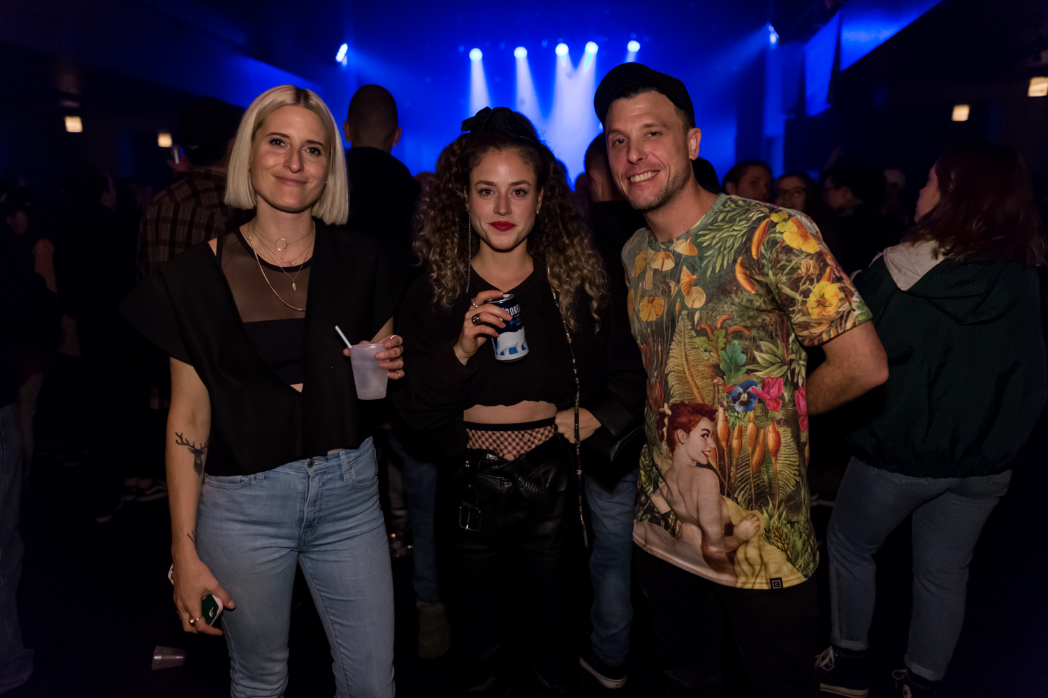 Les rappeurs Rymz et David Lee ont fait vibrer le Club Soda pour leur lancement [Photos]