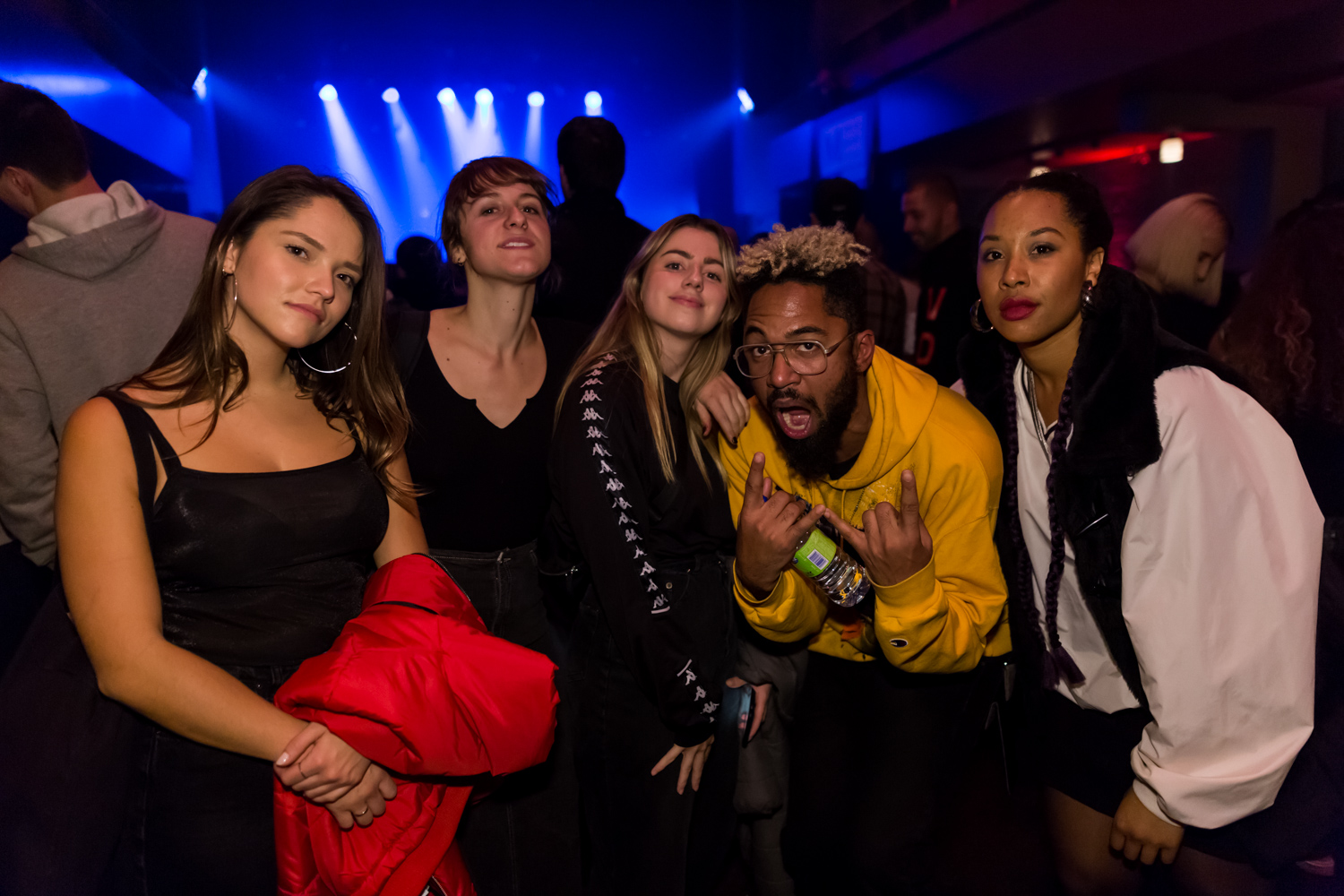 Les rappeurs Rymz et David Lee ont fait vibrer le Club Soda pour leur lancement [Photos]