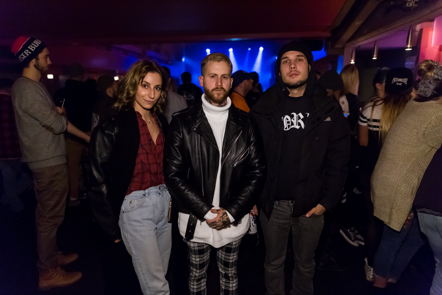 Les rappeurs Rymz et David Lee ont fait vibrer le Club Soda pour leur lancement [Photos]