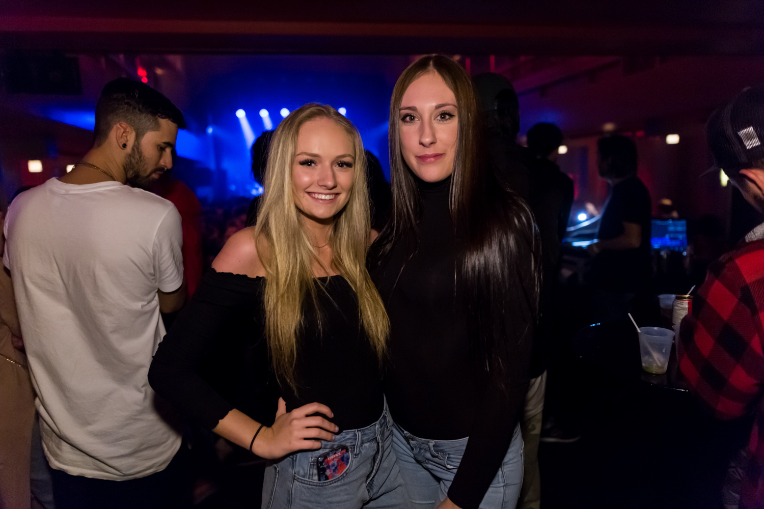 Les rappeurs Rymz et David Lee ont fait vibrer le Club Soda pour leur lancement [Photos]