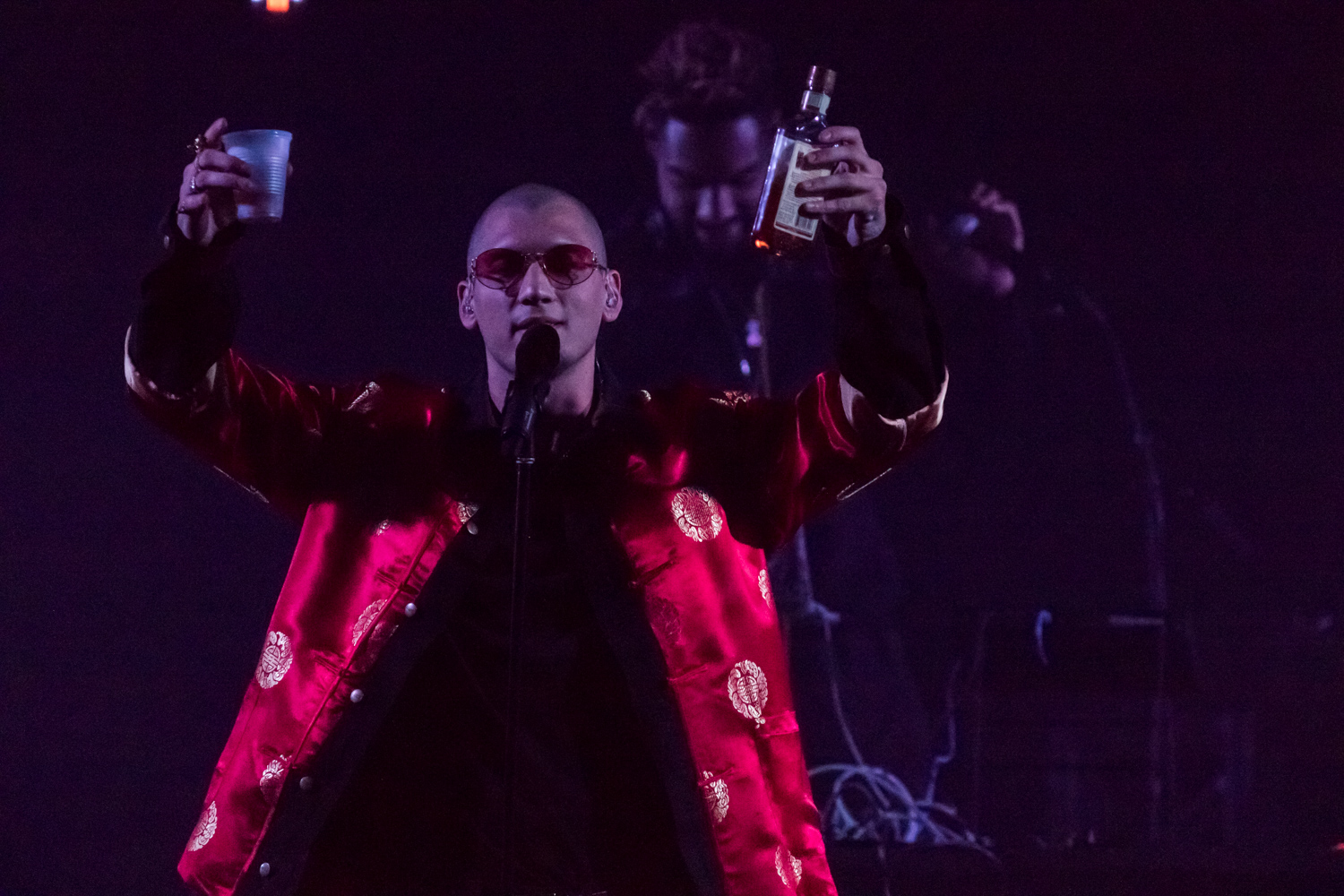 Les rappeurs Rymz et David Lee ont fait vibrer le Club Soda pour leur lancement [Photos]