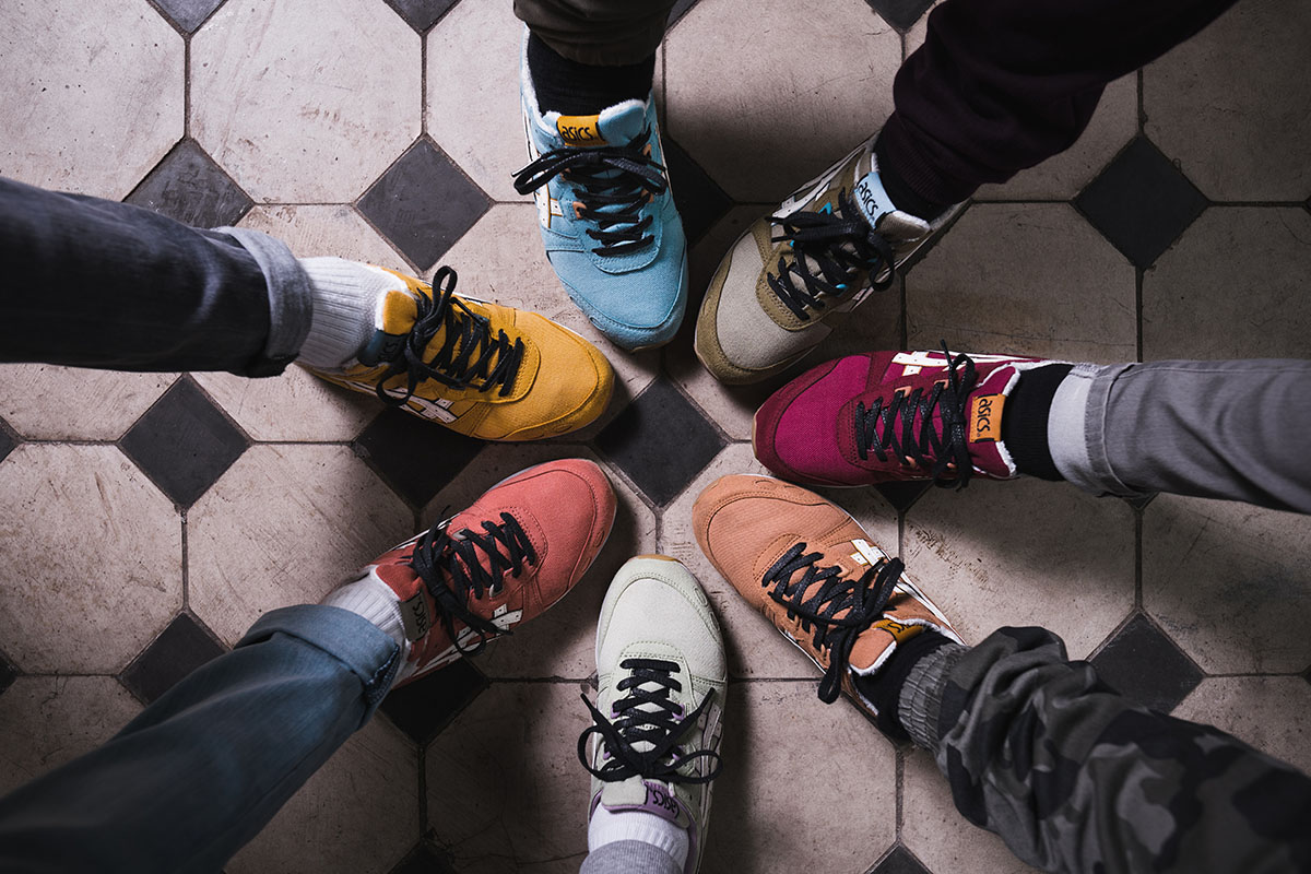 Blanche-Neige et les sept nains, la collaboration colorée de Disney X ASICS