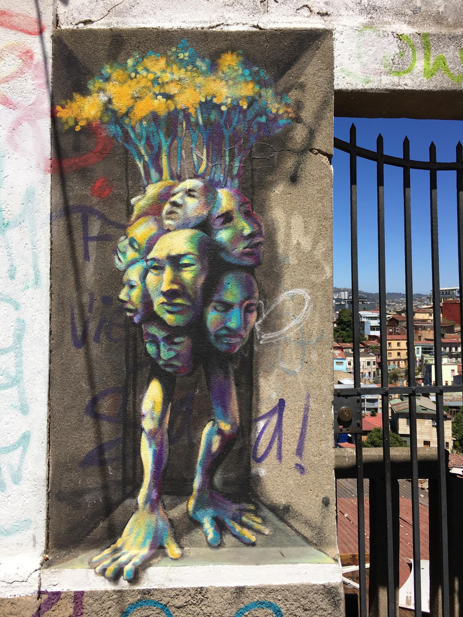 ​Valparaiso est la ville du street art chilien [Photos]