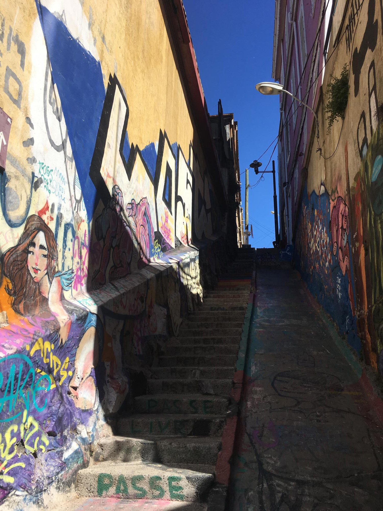 ​Valparaiso est la ville du street art chilien [Photos]