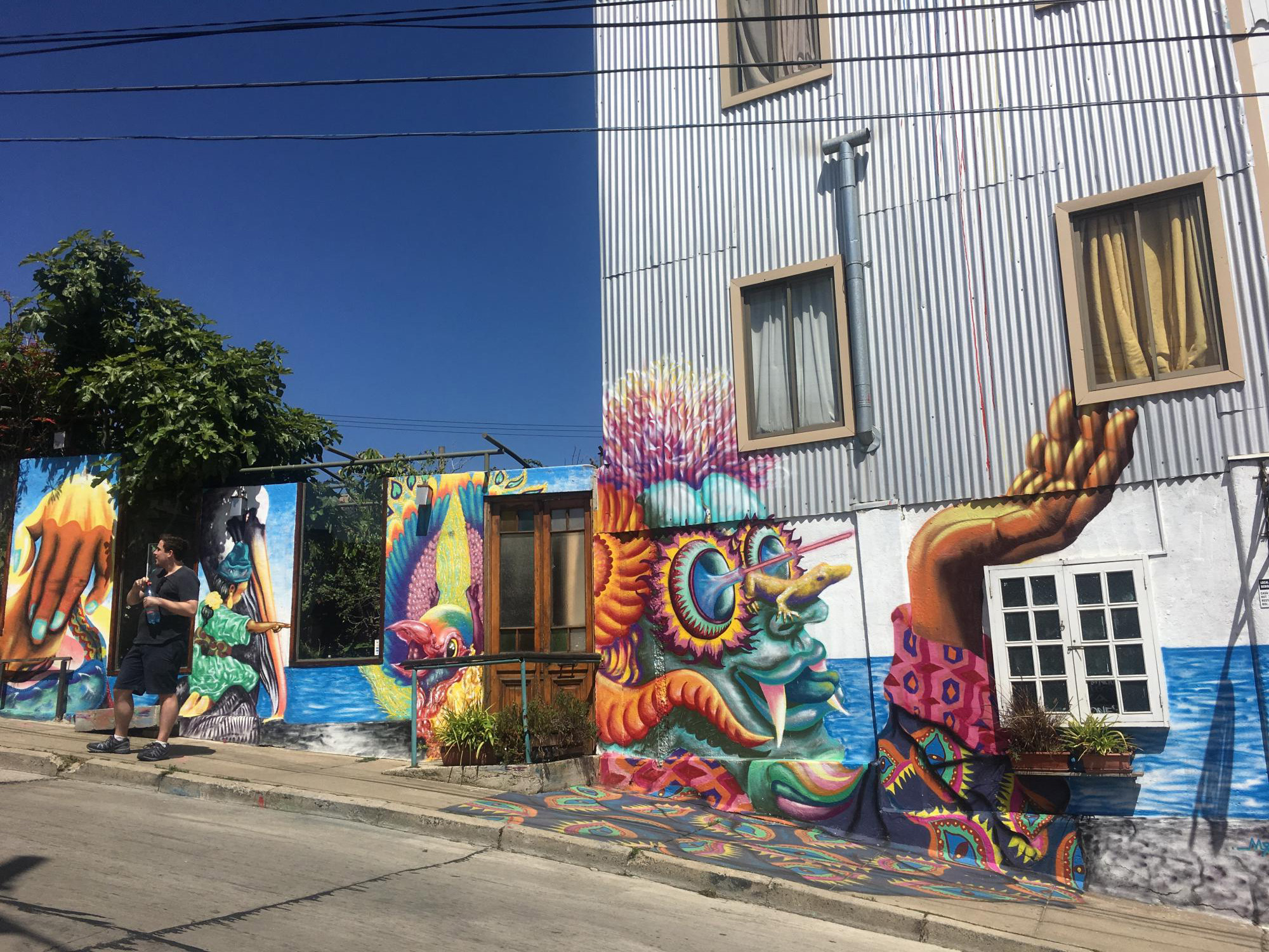 ​Valparaiso est la ville du street art chilien [Photos]