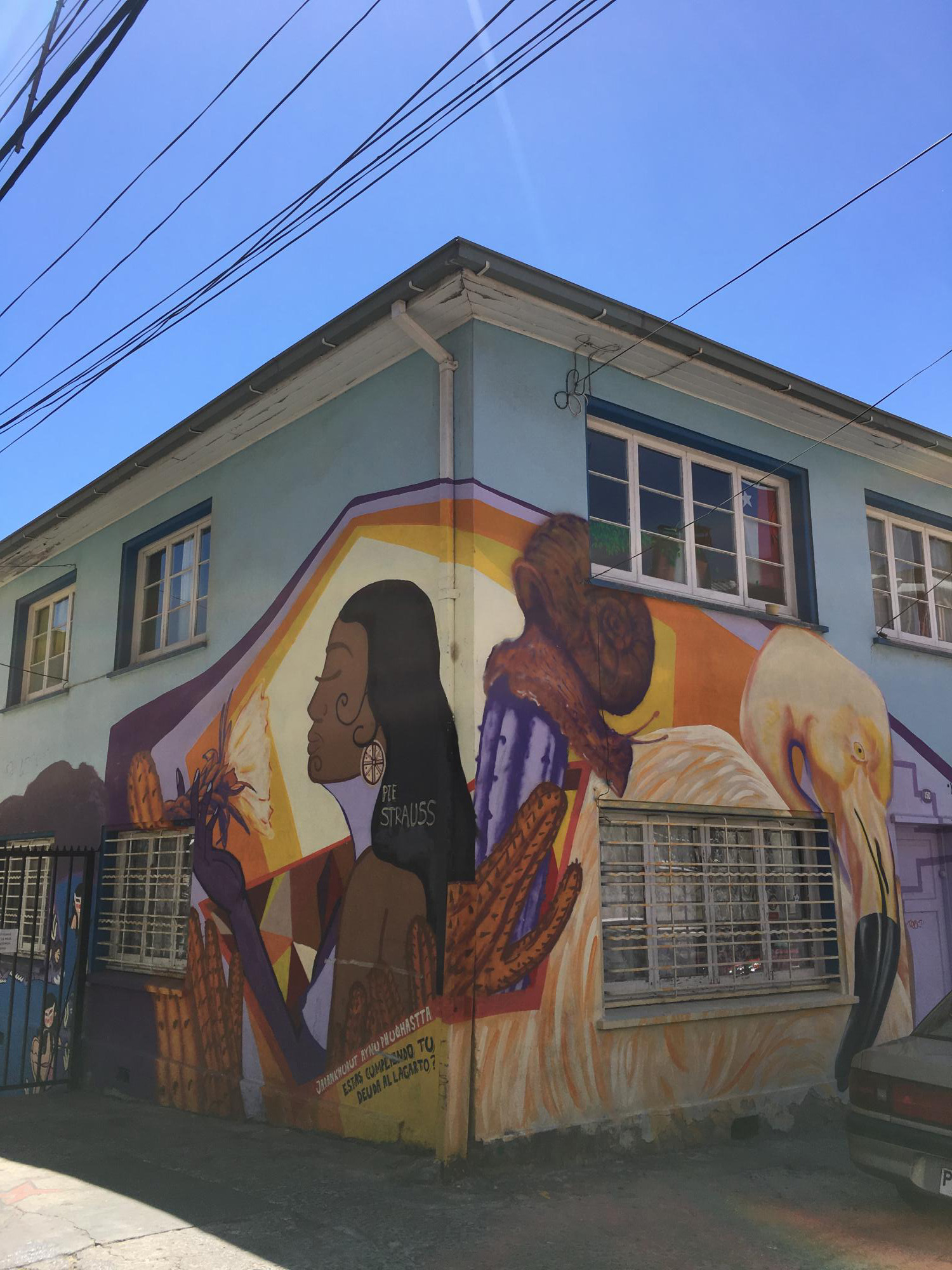 ​Valparaiso est la ville du street art chilien [Photos]