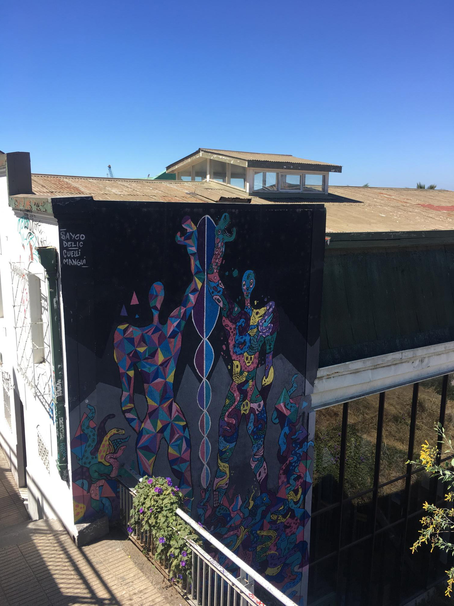 ​Valparaiso est la ville du street art chilien [Photos]