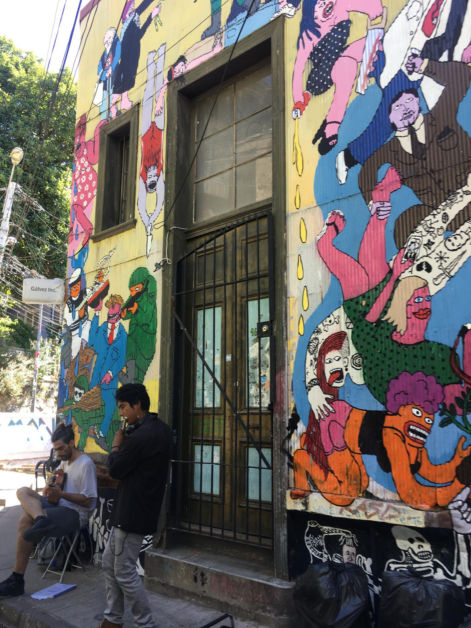 ​Valparaiso est la ville du street art chilien [Photos]