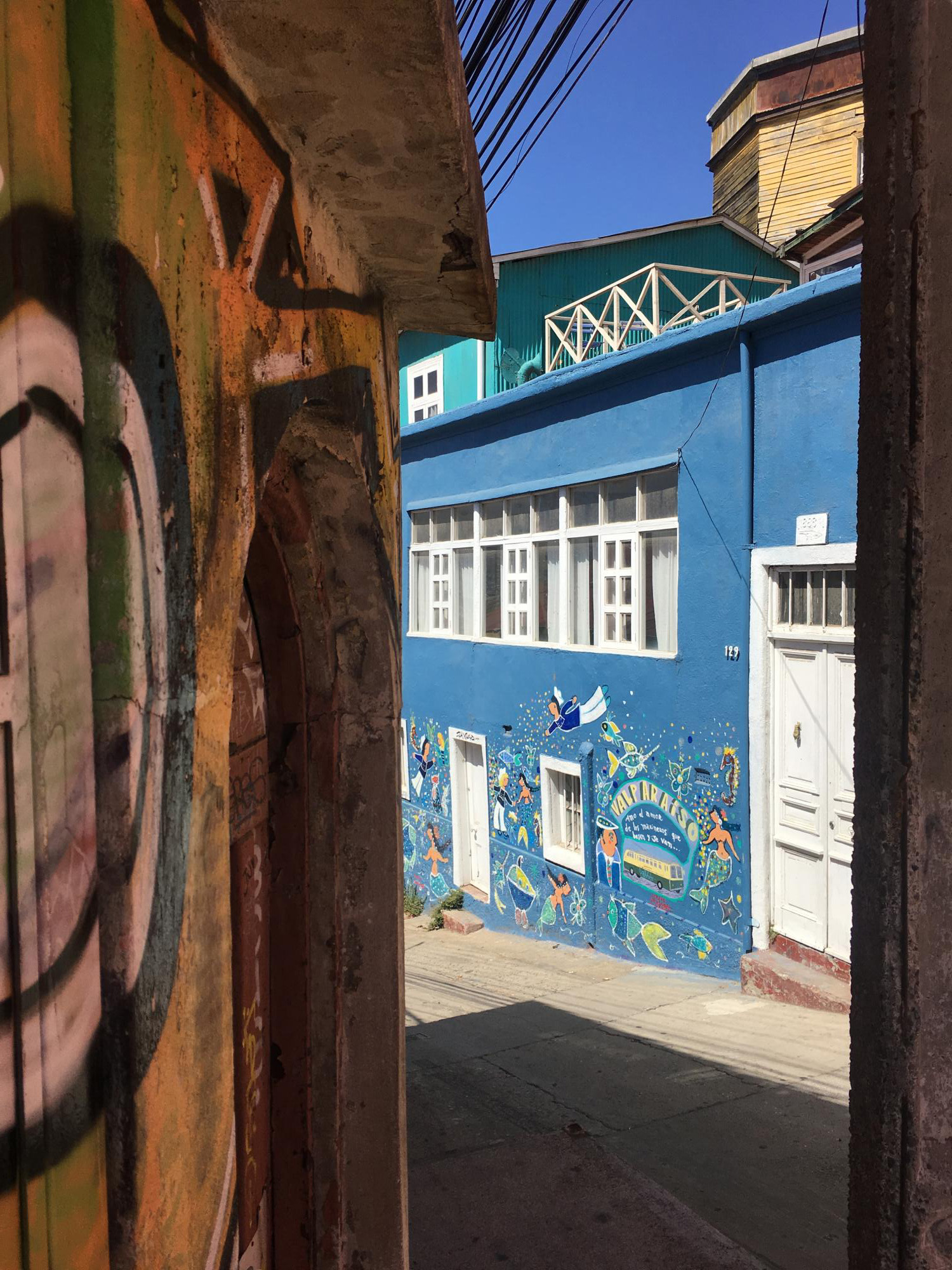 ​Valparaiso est la ville du street art chilien [Photos]