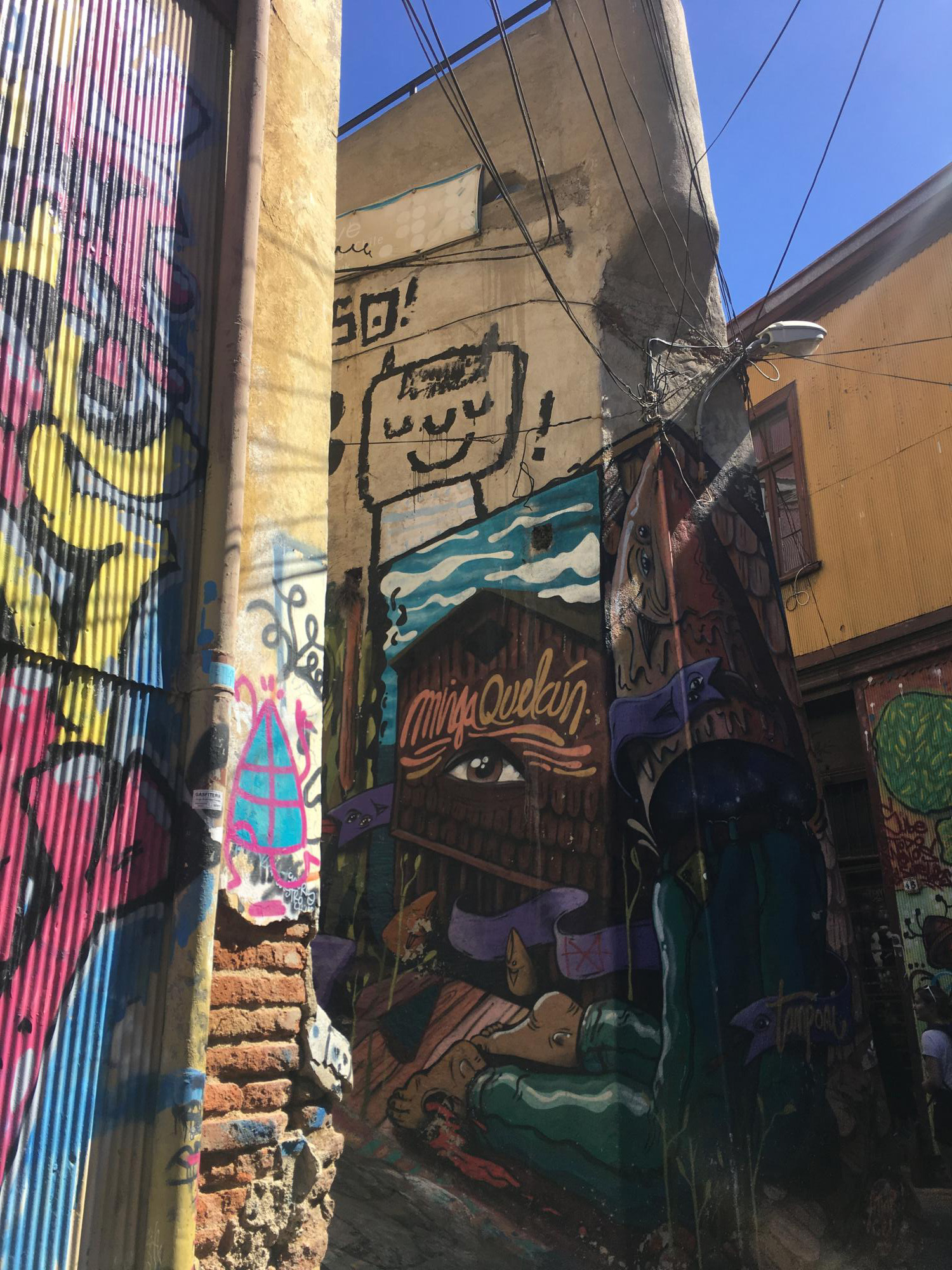 ​Valparaiso est la ville du street art chilien [Photos]