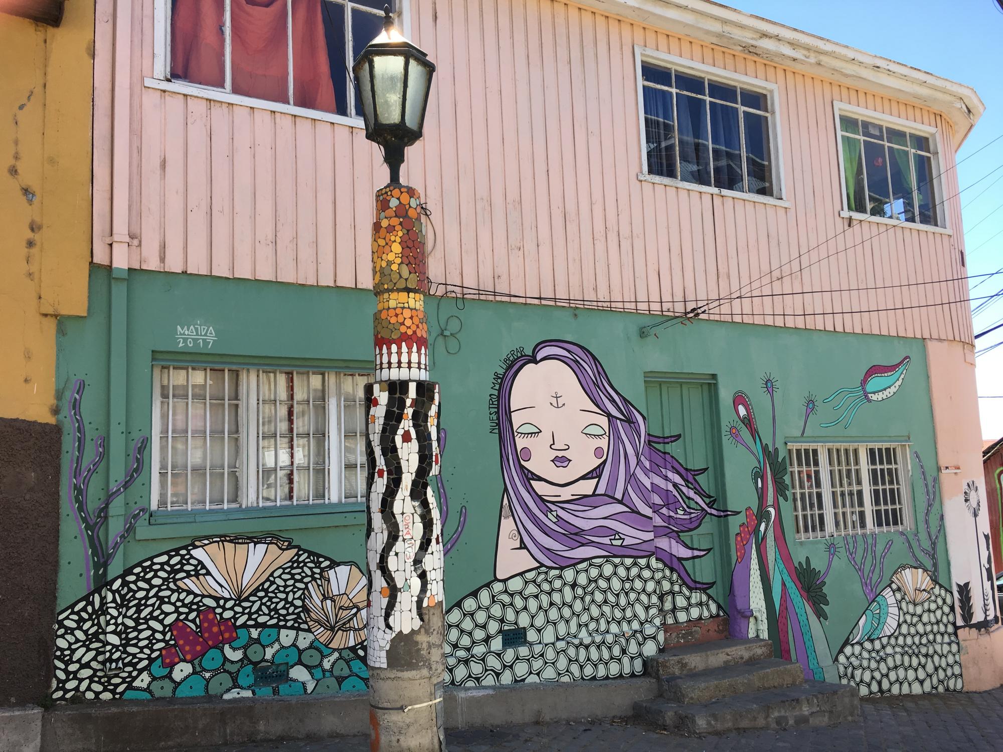 ​Valparaiso est la ville du street art chilien [Photos]