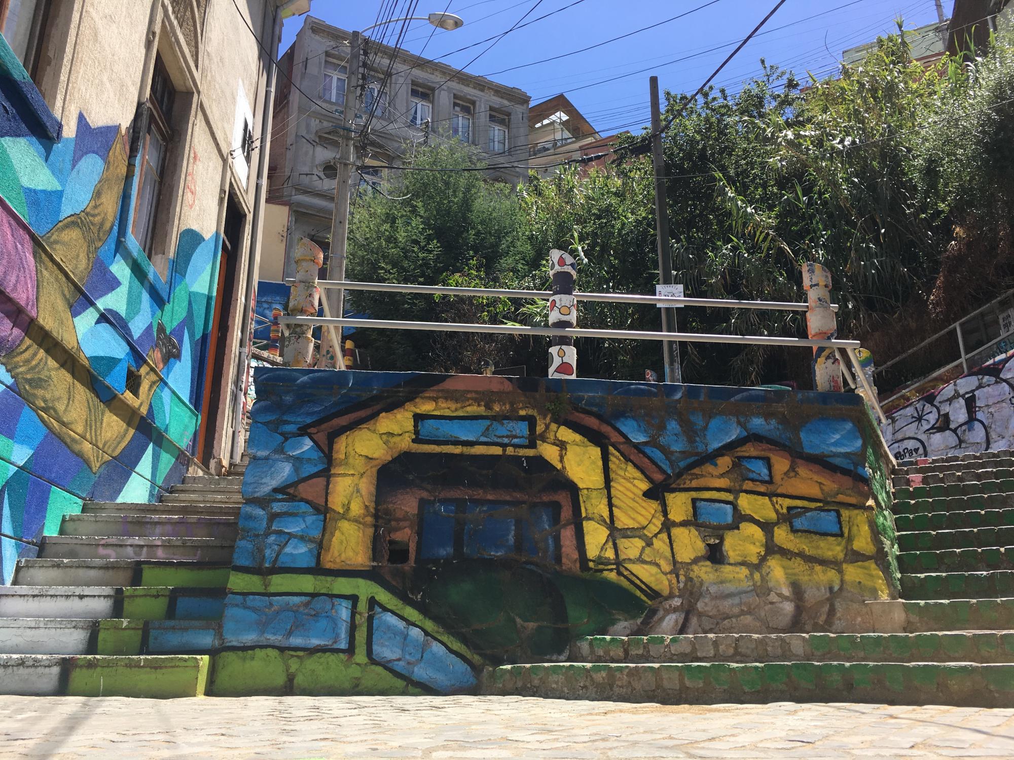 ​Valparaiso est la ville du street art chilien [Photos]