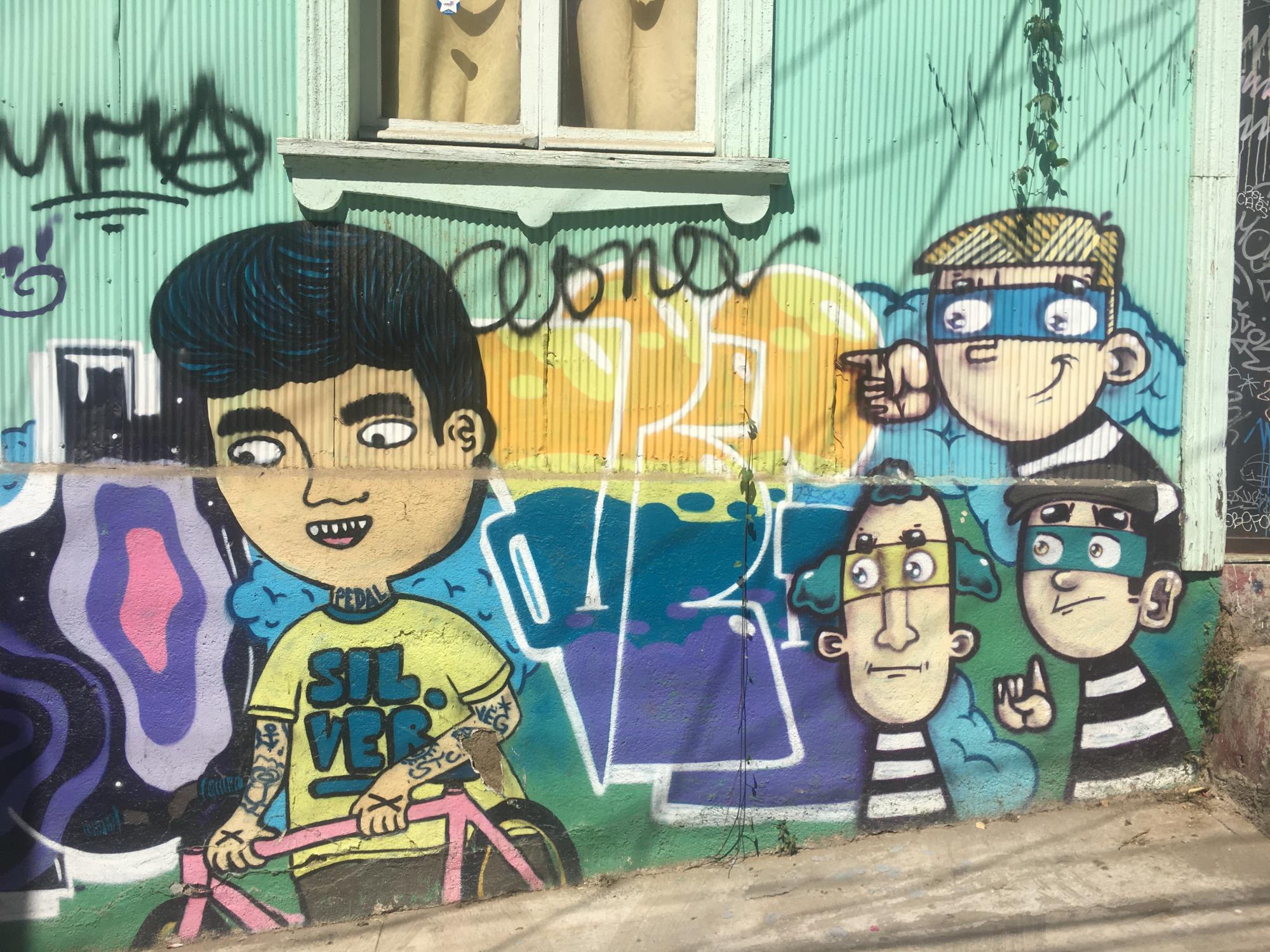 ​Valparaiso est la ville du street art chilien [Photos]