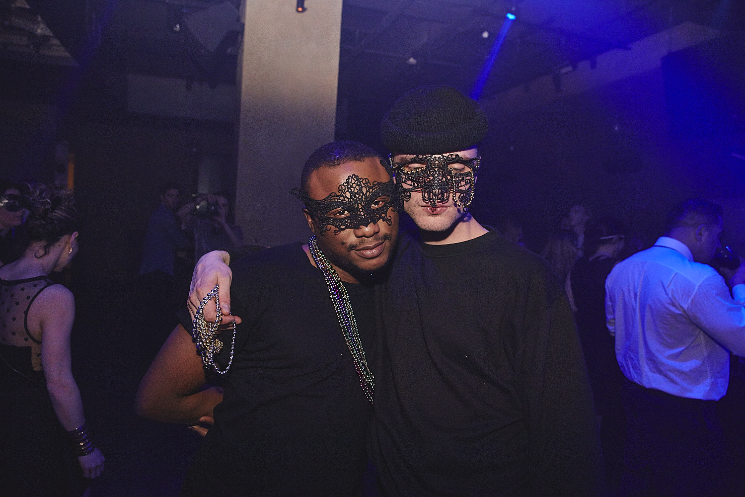 Party Mardi Gras sexy et carnavalesque à la Voûte [Photos]