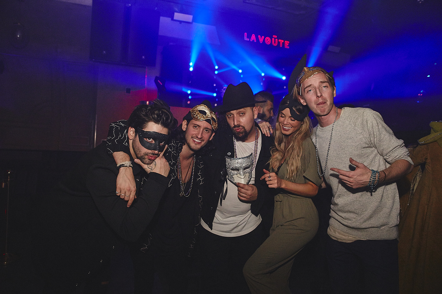 Party Mardi Gras sexy et carnavalesque à la Voûte [Photos]