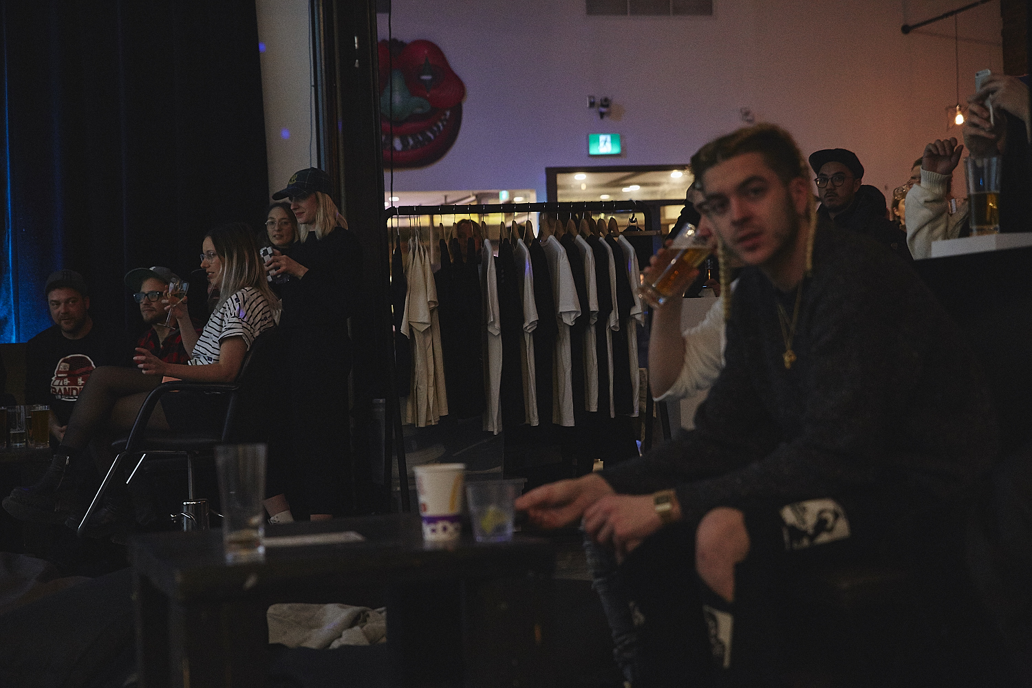 Grosse soirée musique et barbiers au nouveau 5 à 7 'Cuts & Talk' du ArtGang [Photos]