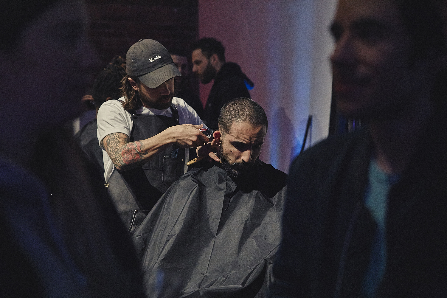 Grosse soirée musique et barbiers au nouveau 5 à 7 'Cuts & Talk' du ArtGang [Photos]
