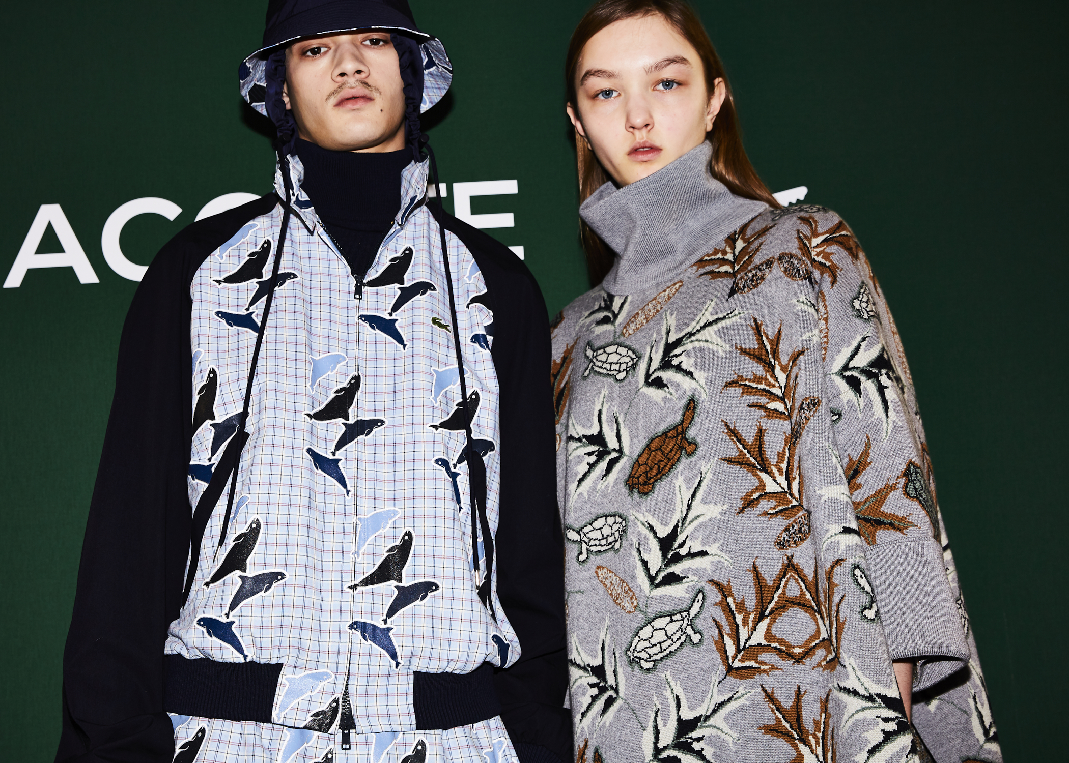 Lacoste : au backstage de leur défilé à la Fashion Week de Paris [Photos]
