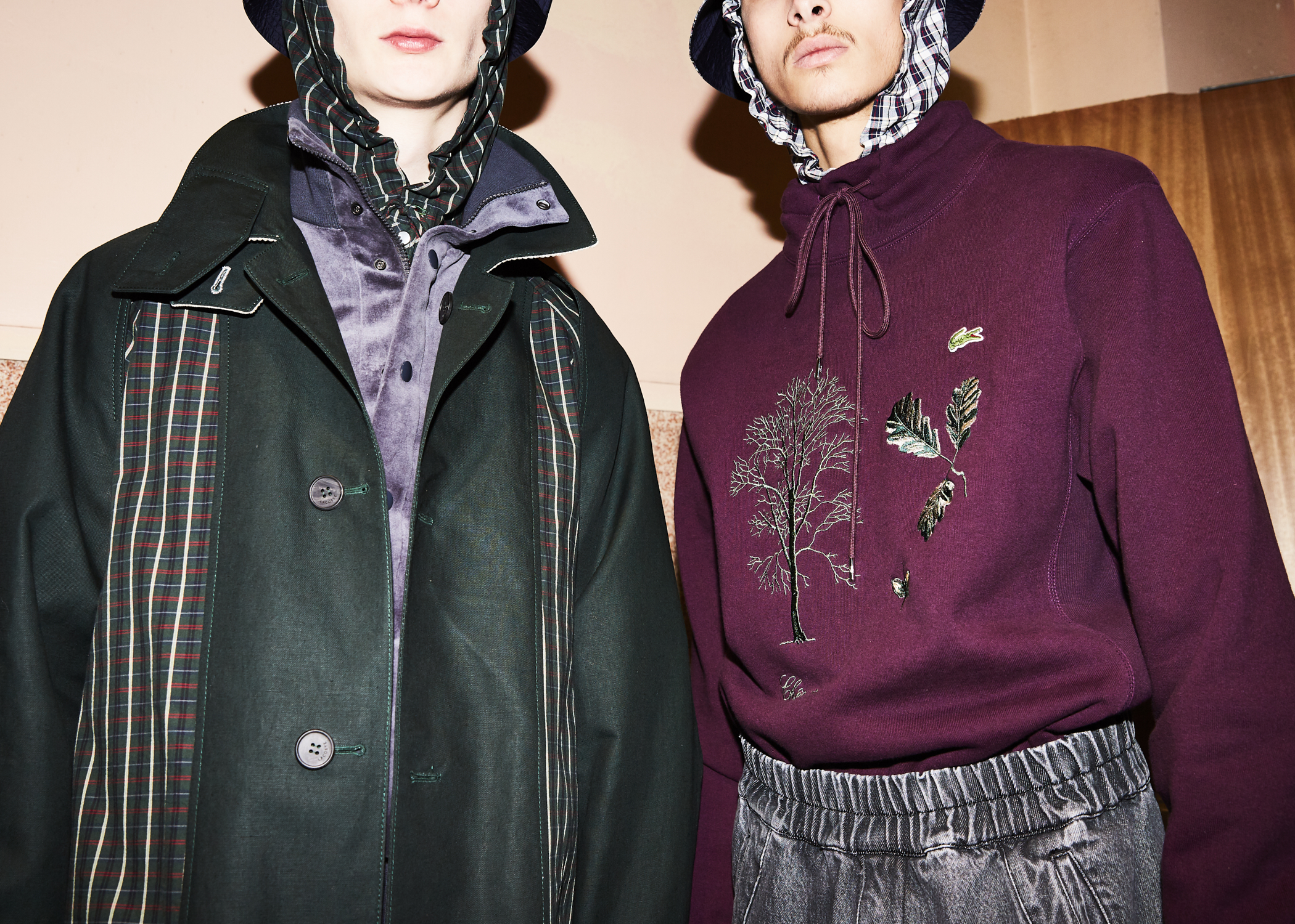 Lacoste : au backstage de leur défilé à la Fashion Week de Paris [Photos]