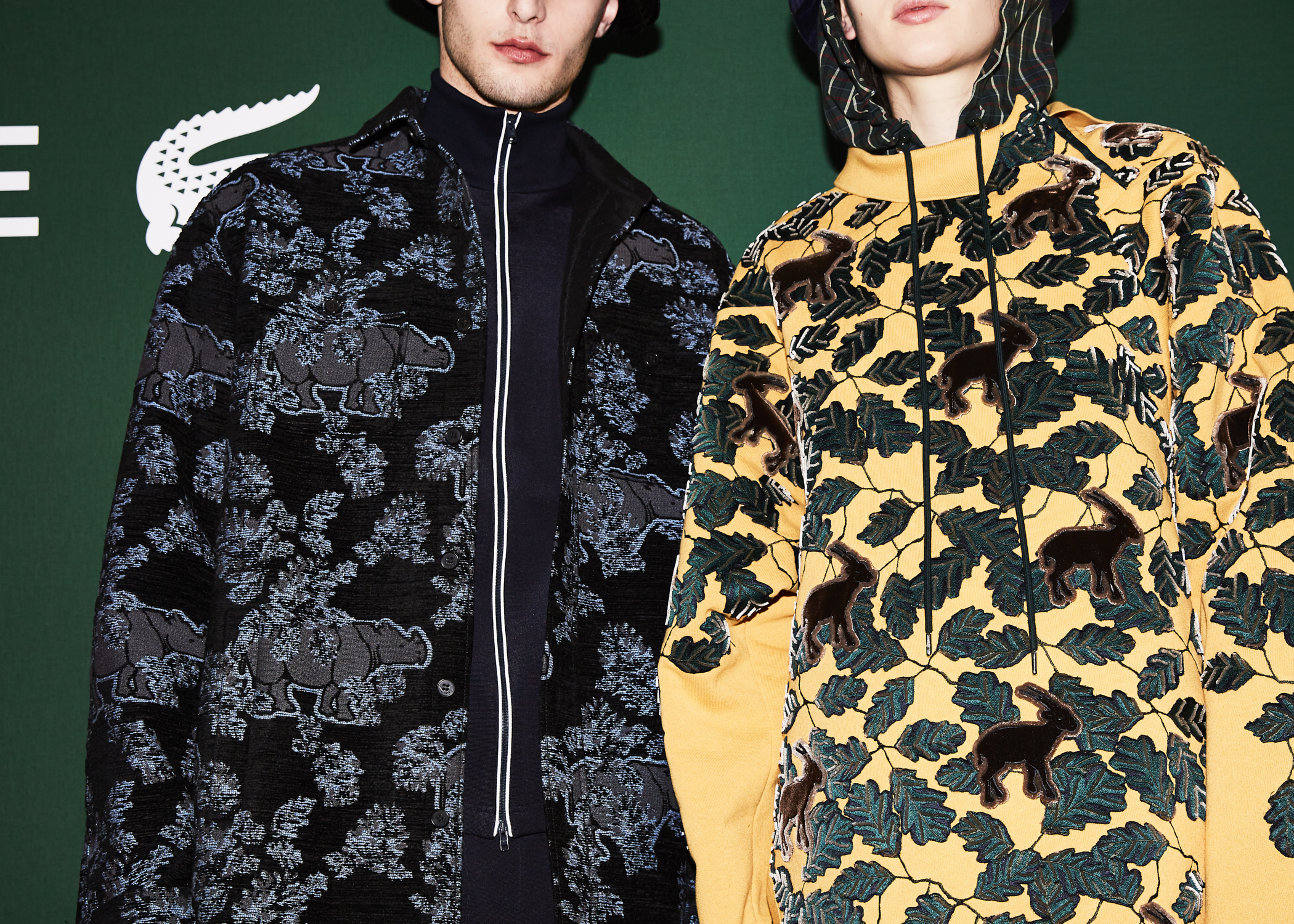 Lacoste : au backstage de leur défilé à la Fashion Week de Paris [Photos]