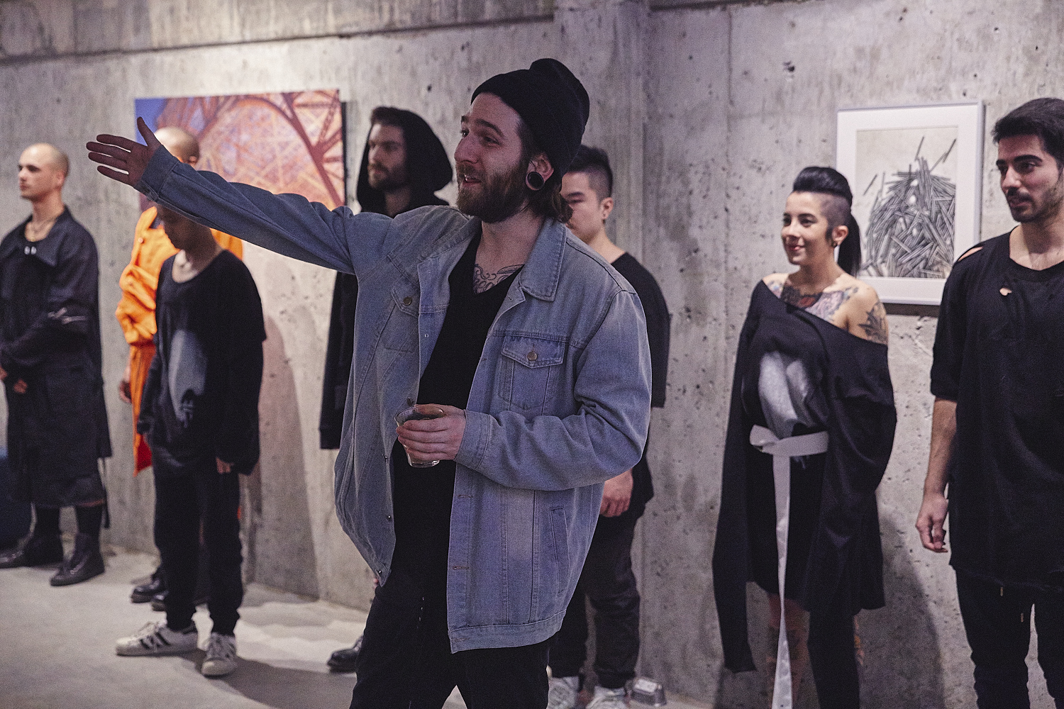 Guillaum Chaigne lance sa collection originale lors d'une soirée immersive [Photos]