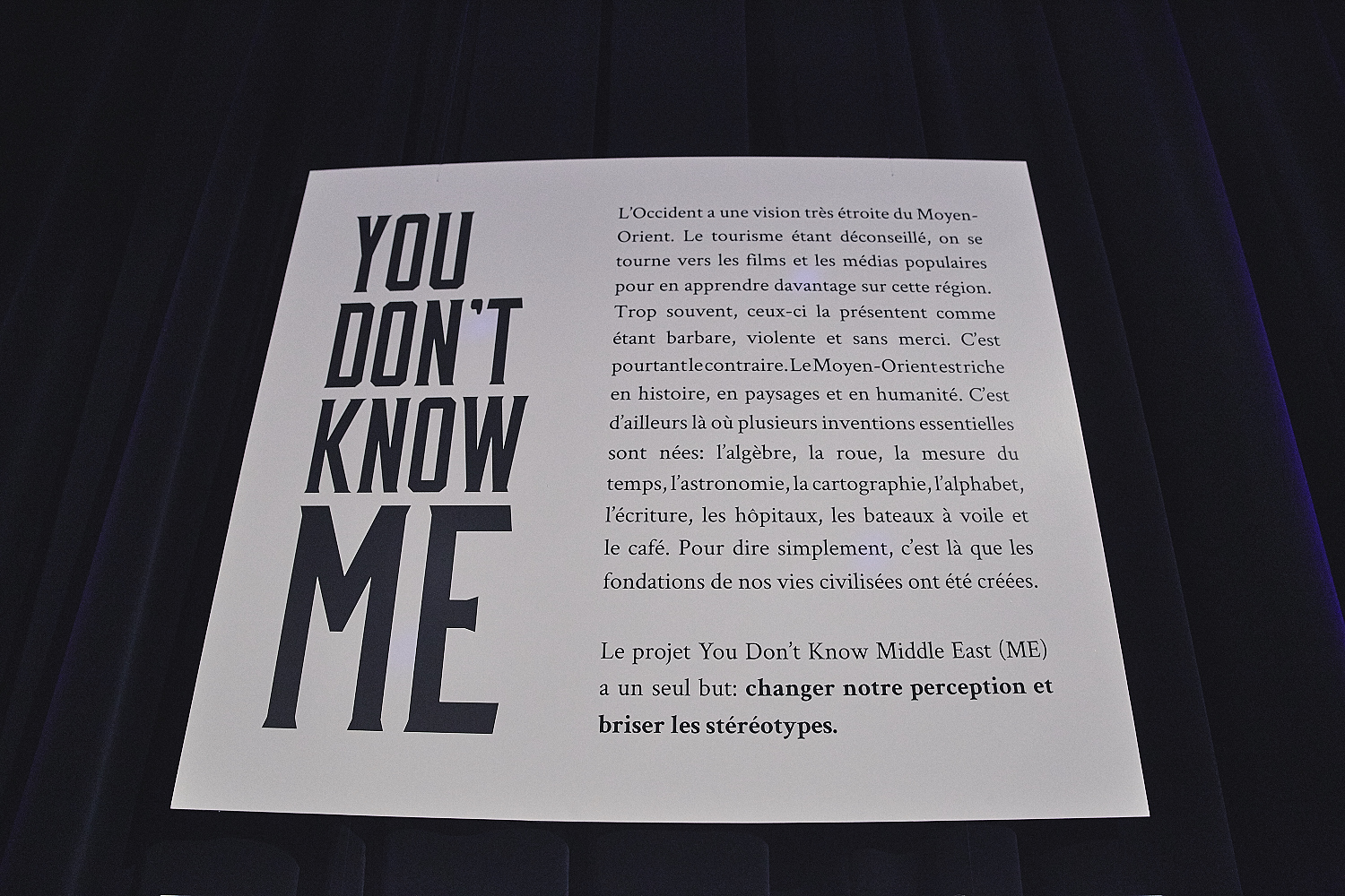 Vernissage de «You don't know me» par le photographe Drowster [Photos]