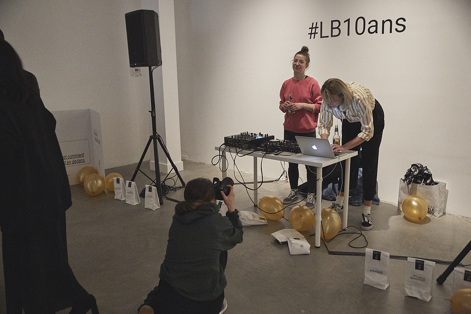 Little Burgundy fête ses 10 ans dans une galerie d'art [Photos]