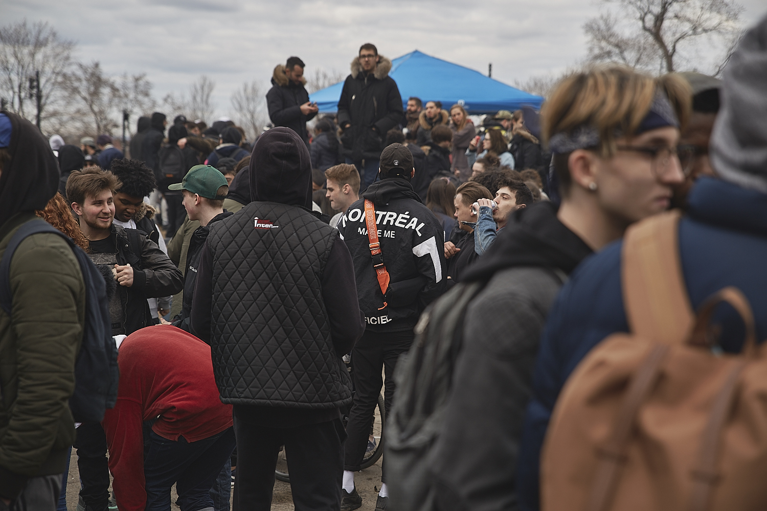 Des milliers de Montréalais célèbrent le 420 au Mont-Royal [Photos]
