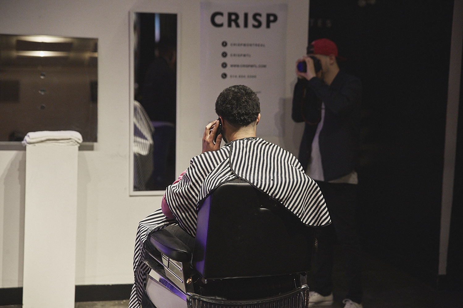 Belle soirée au Cuts and Talk avec CRISP, The Holy et l'artiste Benjamin Altmejd [Photos]