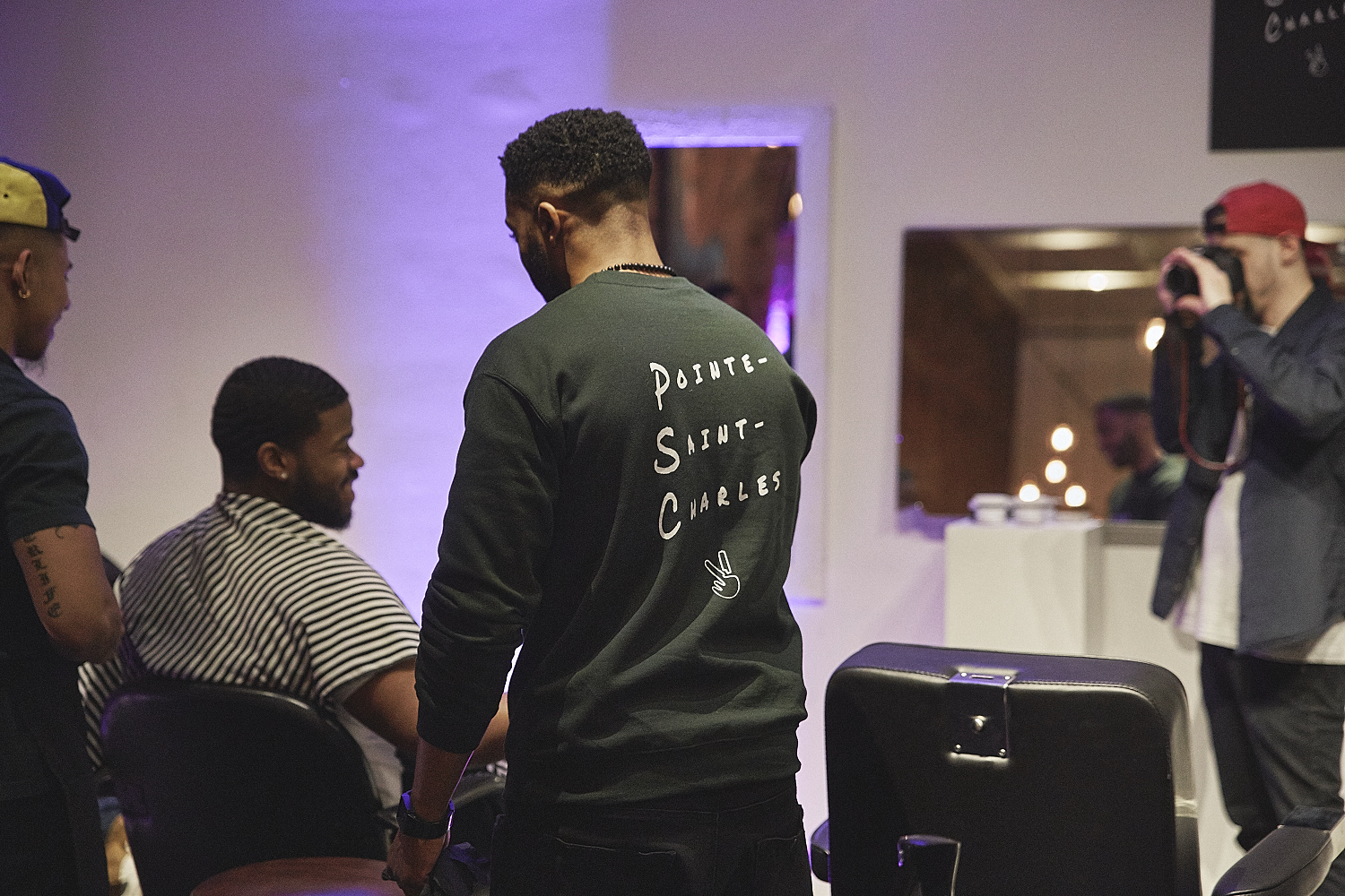 Belle soirée au Cuts and Talk avec CRISP, The Holy et l'artiste Benjamin Altmejd [Photos]