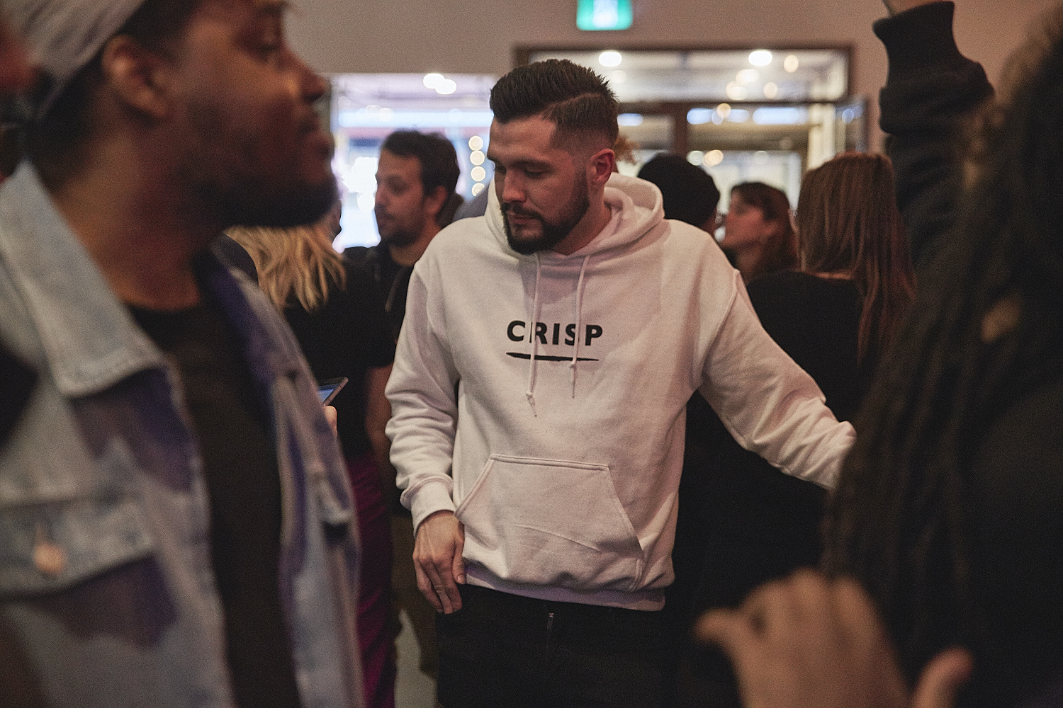 Belle soirée au Cuts and Talk avec CRISP, The Holy et l'artiste Benjamin Altmejd [Photos]