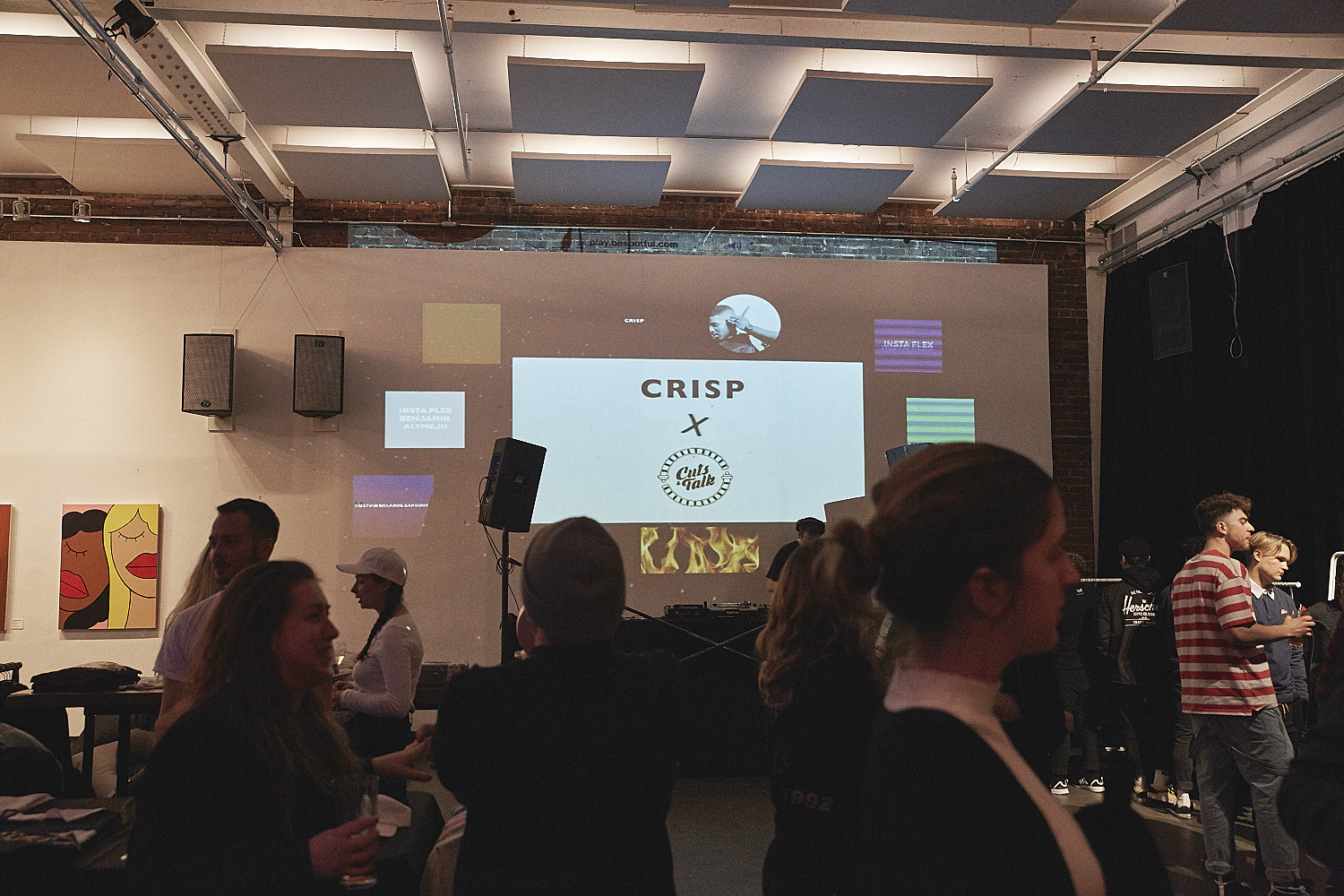 Belle soirée au Cuts and Talk avec CRISP, The Holy et l'artiste Benjamin Altmejd [Photos]