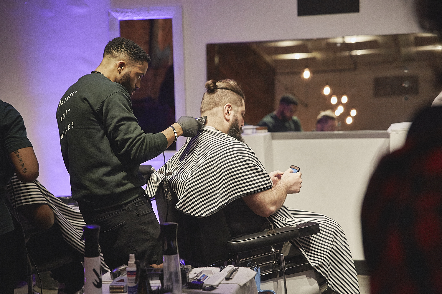 Belle soirée au Cuts and Talk avec CRISP, The Holy et l'artiste Benjamin Altmejd [Photos]