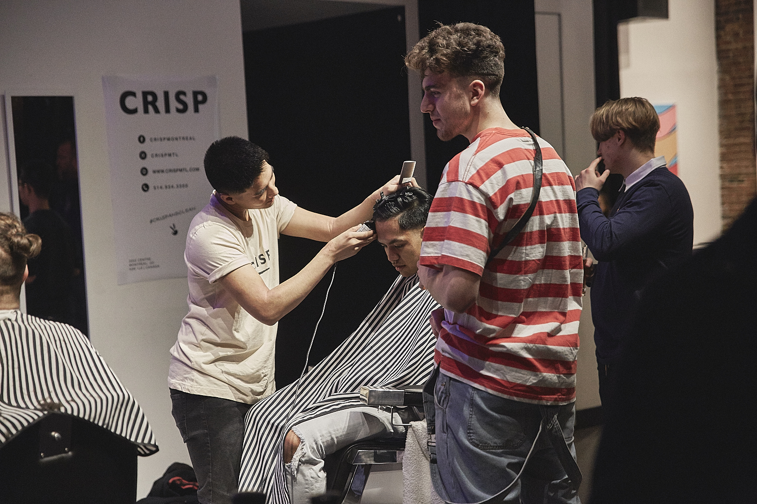 Belle soirée au Cuts and Talk avec CRISP, The Holy et l'artiste Benjamin Altmejd [Photos]