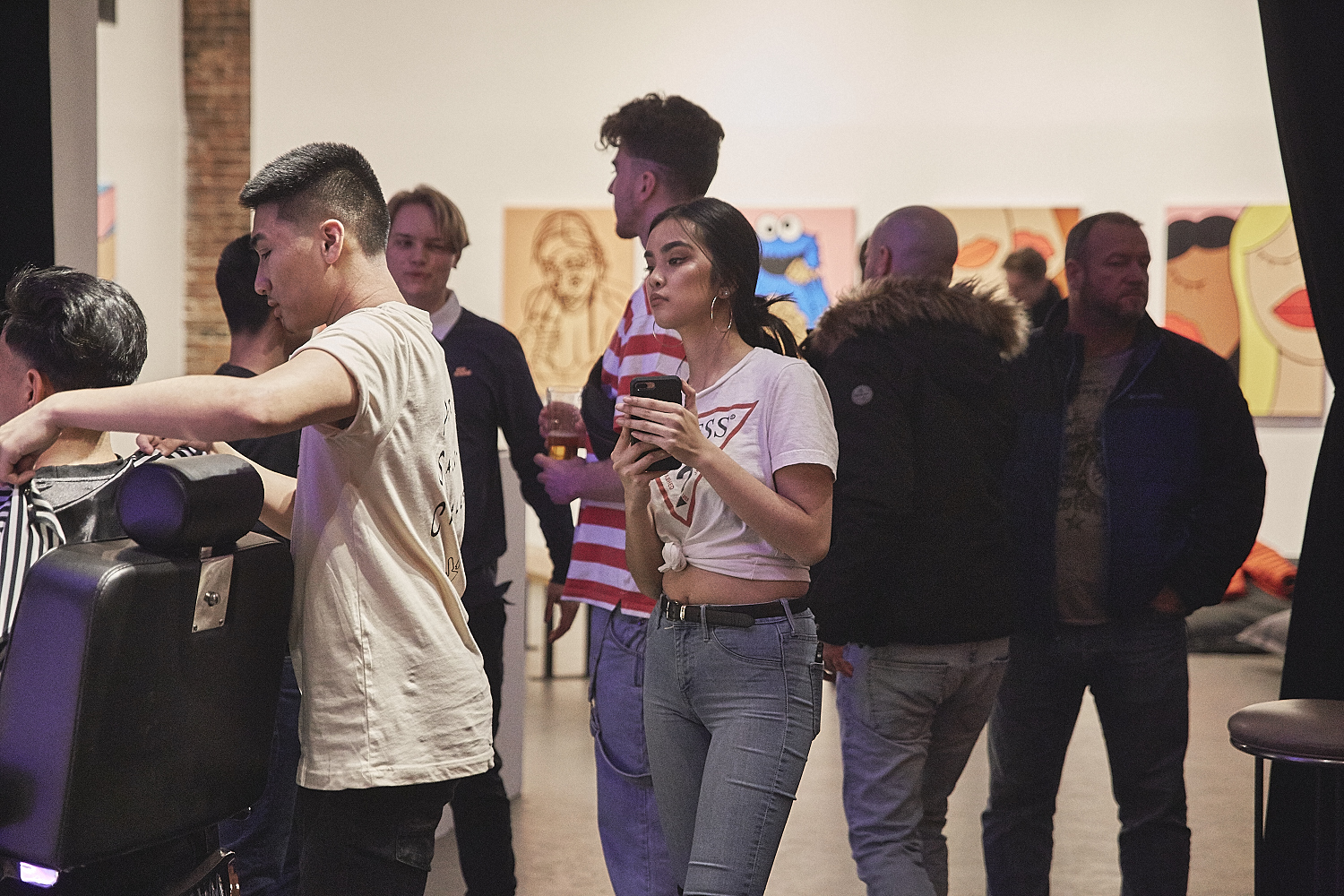 Belle soirée au Cuts and Talk avec CRISP, The Holy et l'artiste Benjamin Altmejd [Photos]