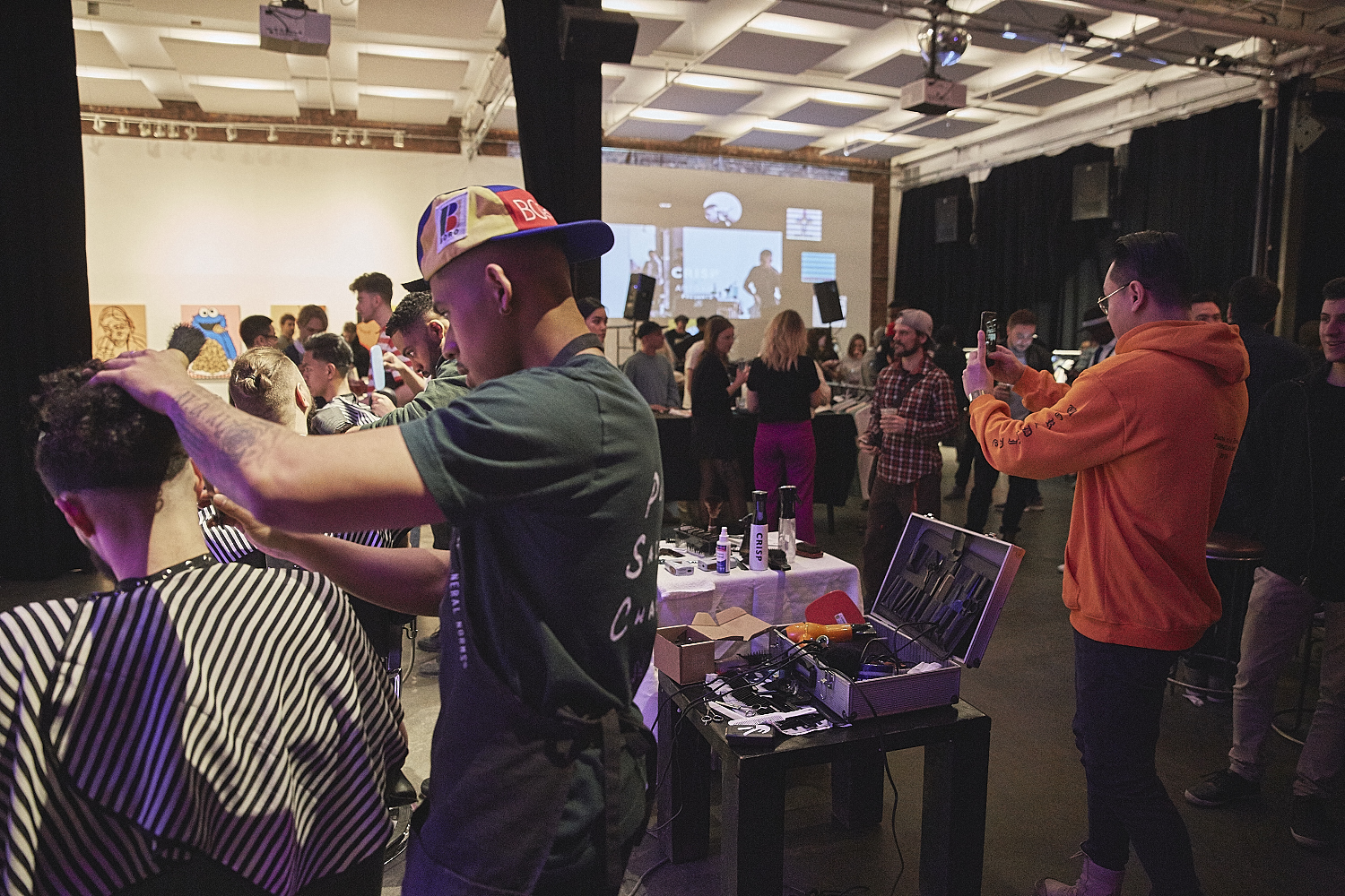 Belle soirée au Cuts and Talk avec CRISP, The Holy et l'artiste Benjamin Altmejd [Photos]