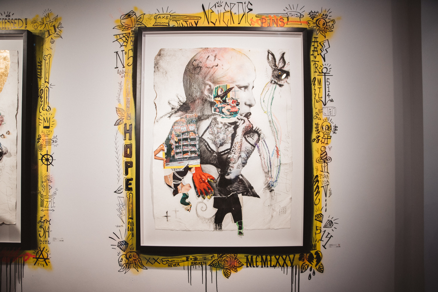 Le fabuleux vernissage de Stikki Peaches, entre art de rue et mode [Photos]