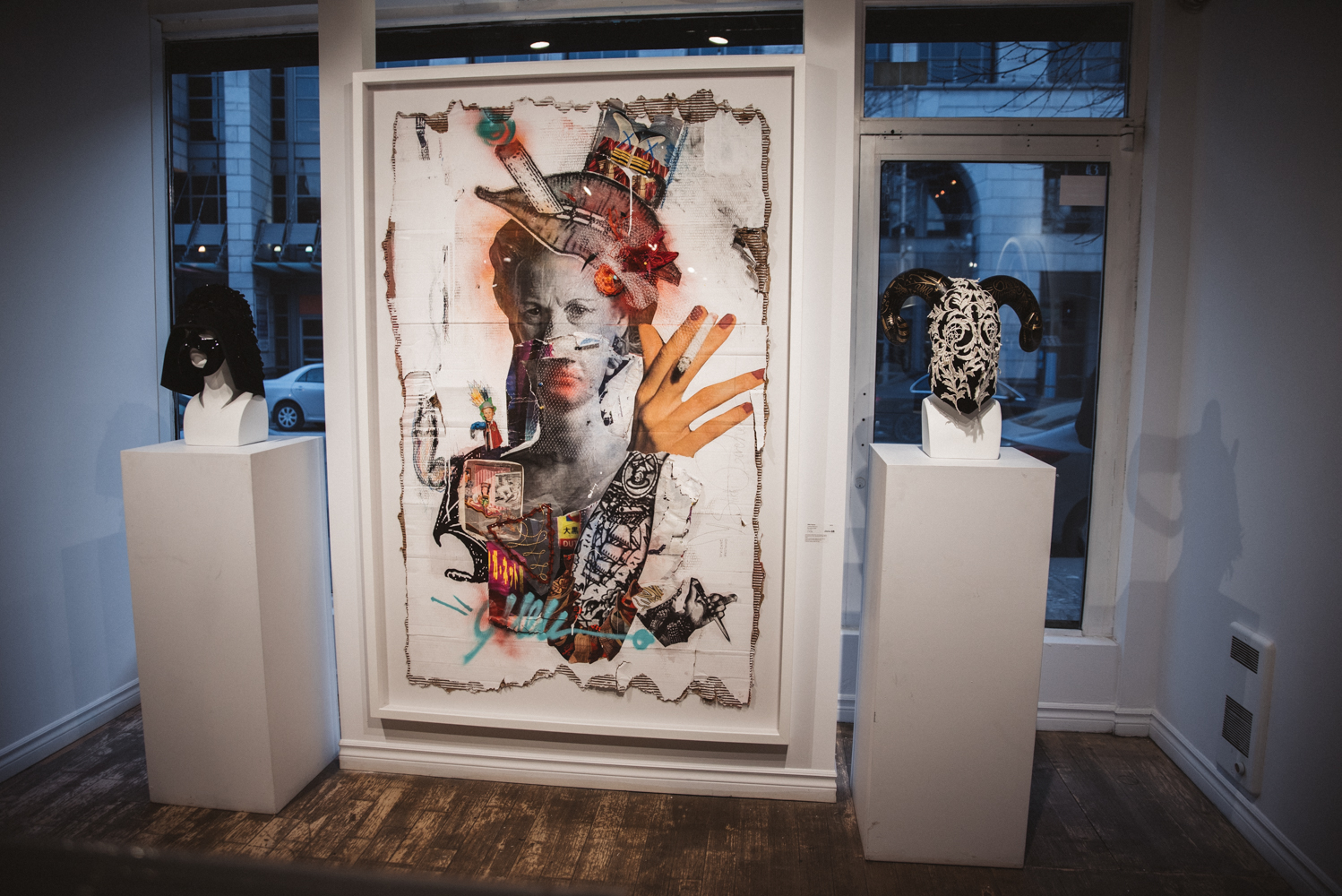 Le fabuleux vernissage de Stikki Peaches, entre art de rue et mode [Photos]