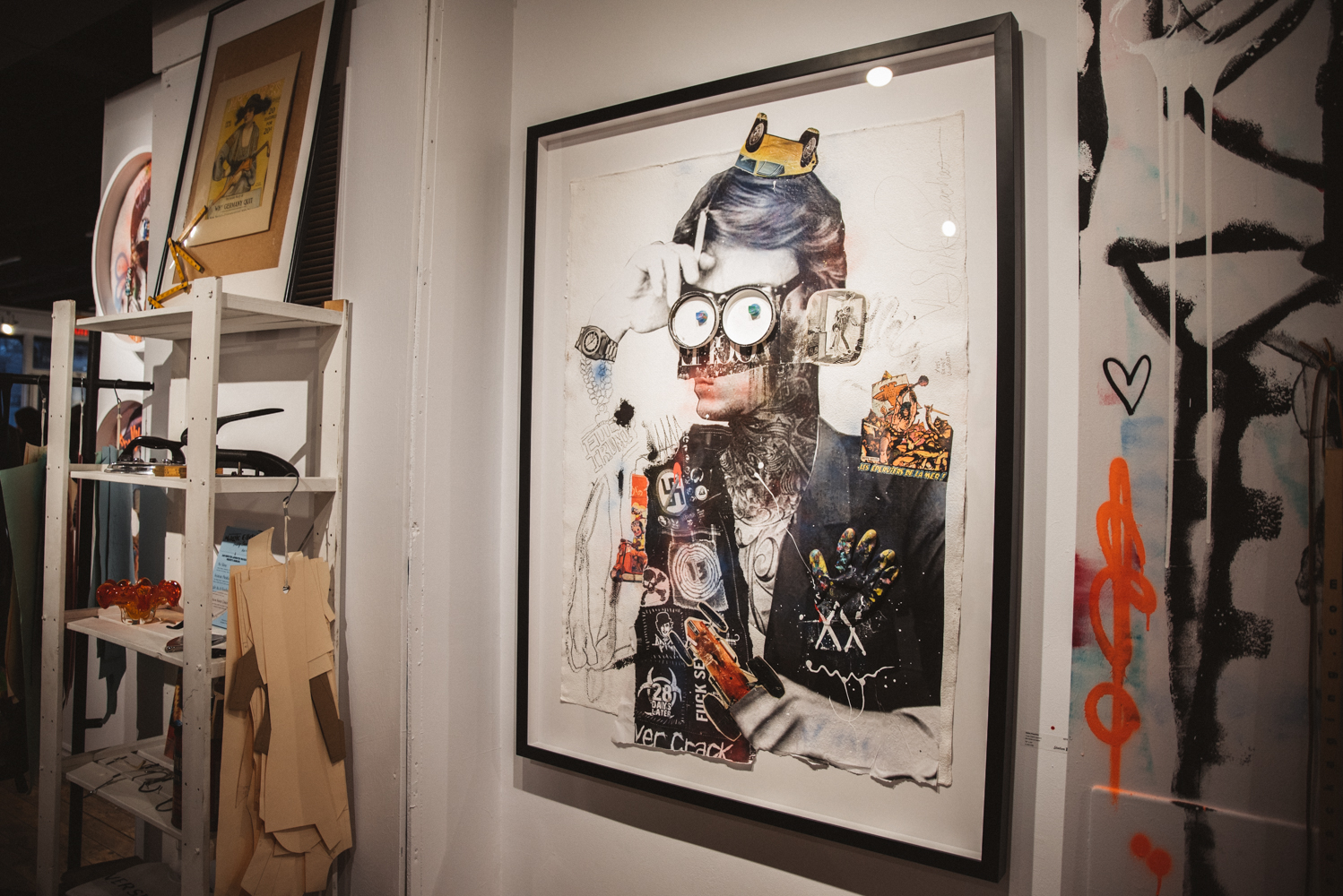 Le fabuleux vernissage de Stikki Peaches, entre art de rue et mode [Photos]