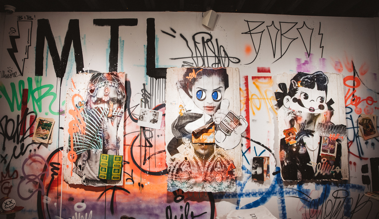 Le fabuleux vernissage de Stikki Peaches, entre art de rue et mode [Photos]