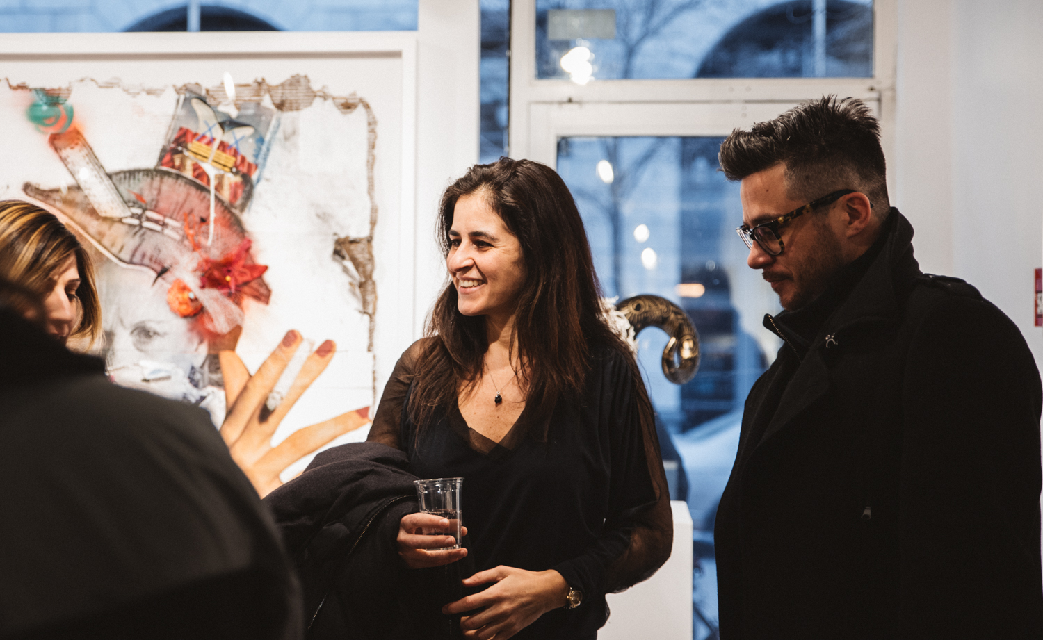 Le fabuleux vernissage de Stikki Peaches, entre art de rue et mode [Photos]