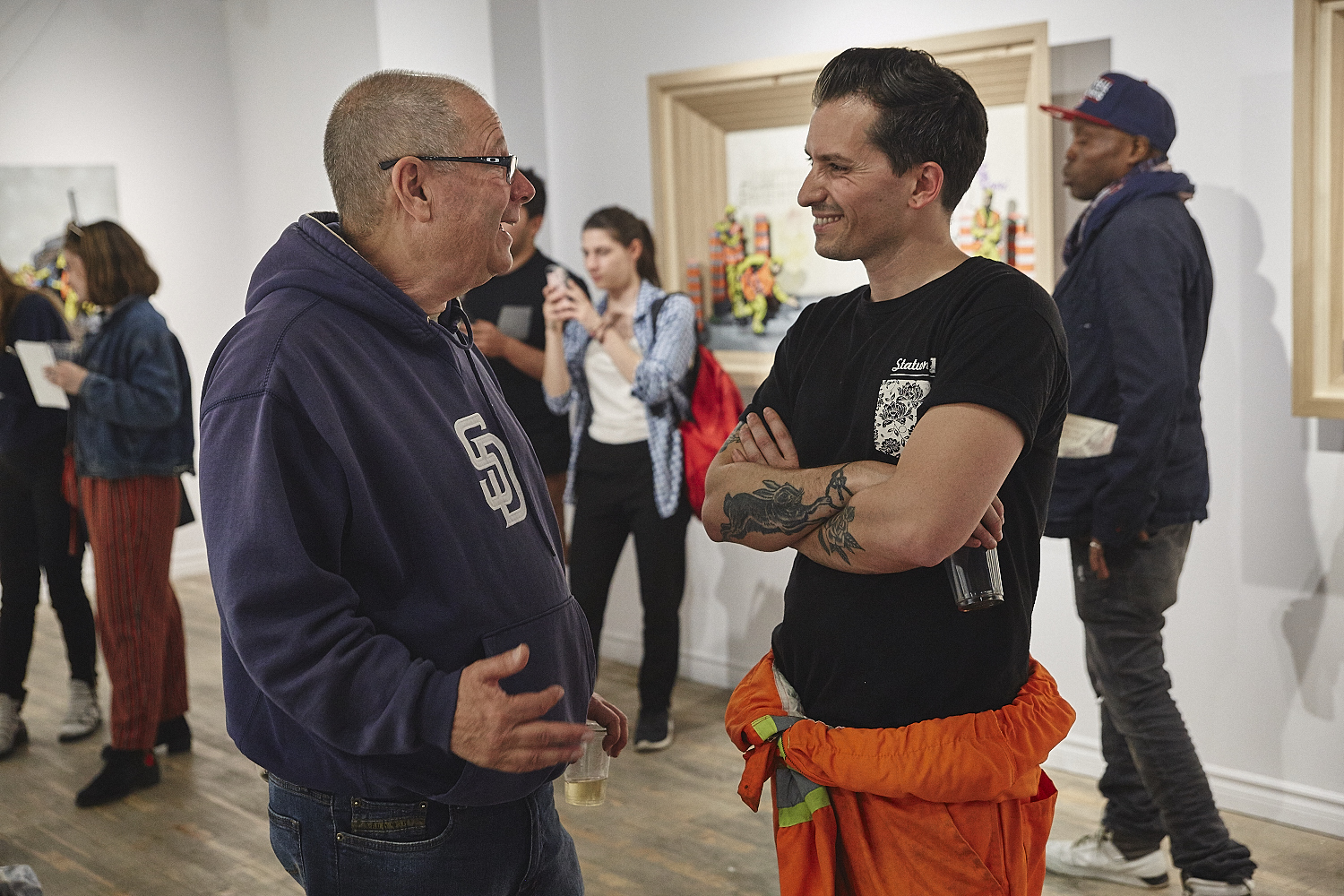 L'expo 'The orange cone festival'  un clin d’œil aux cônes oranges de Montréal [Photo]