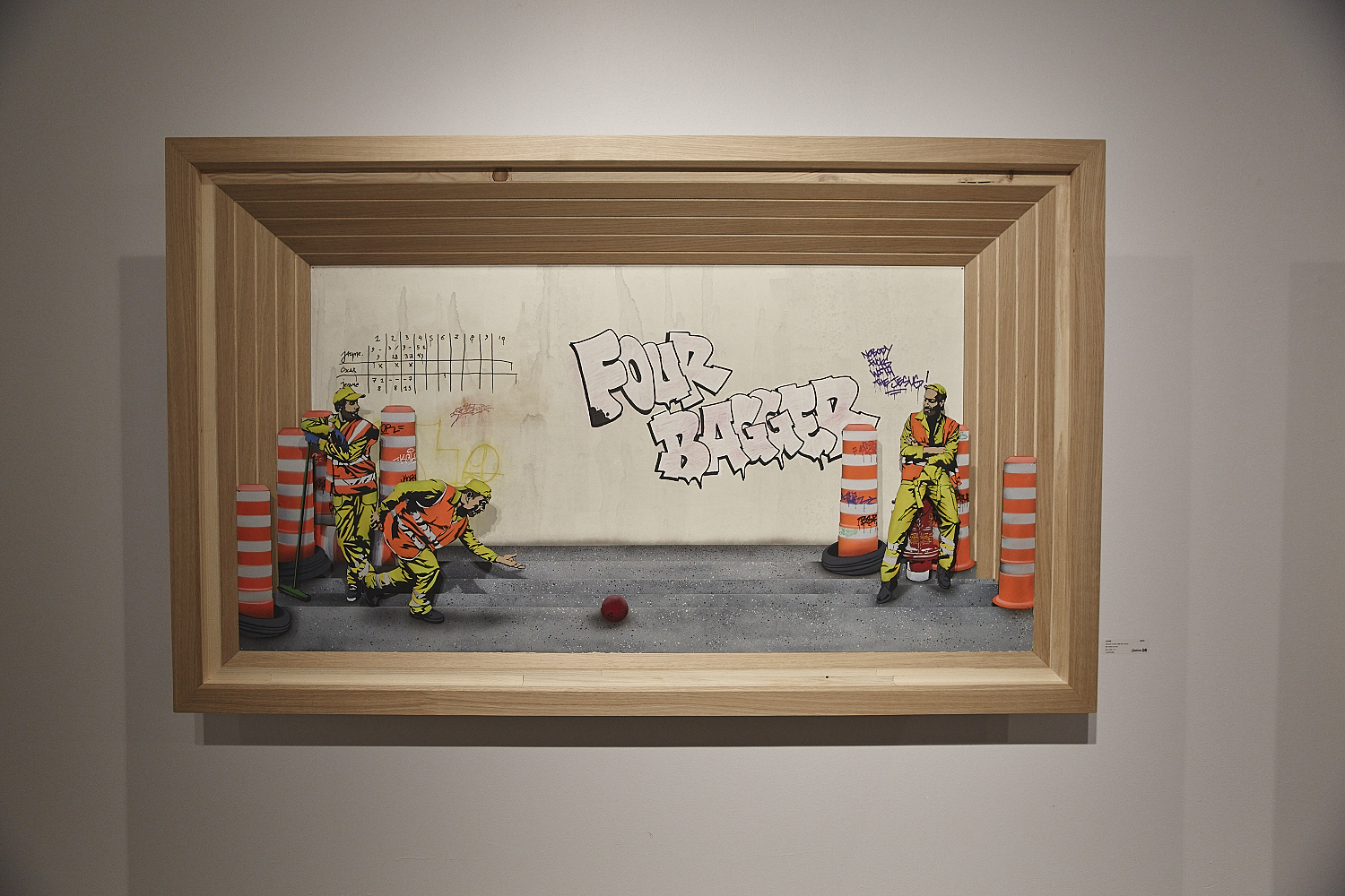 L'expo 'The orange cone festival'  un clin d’œil aux cônes oranges de Montréal [Photo]