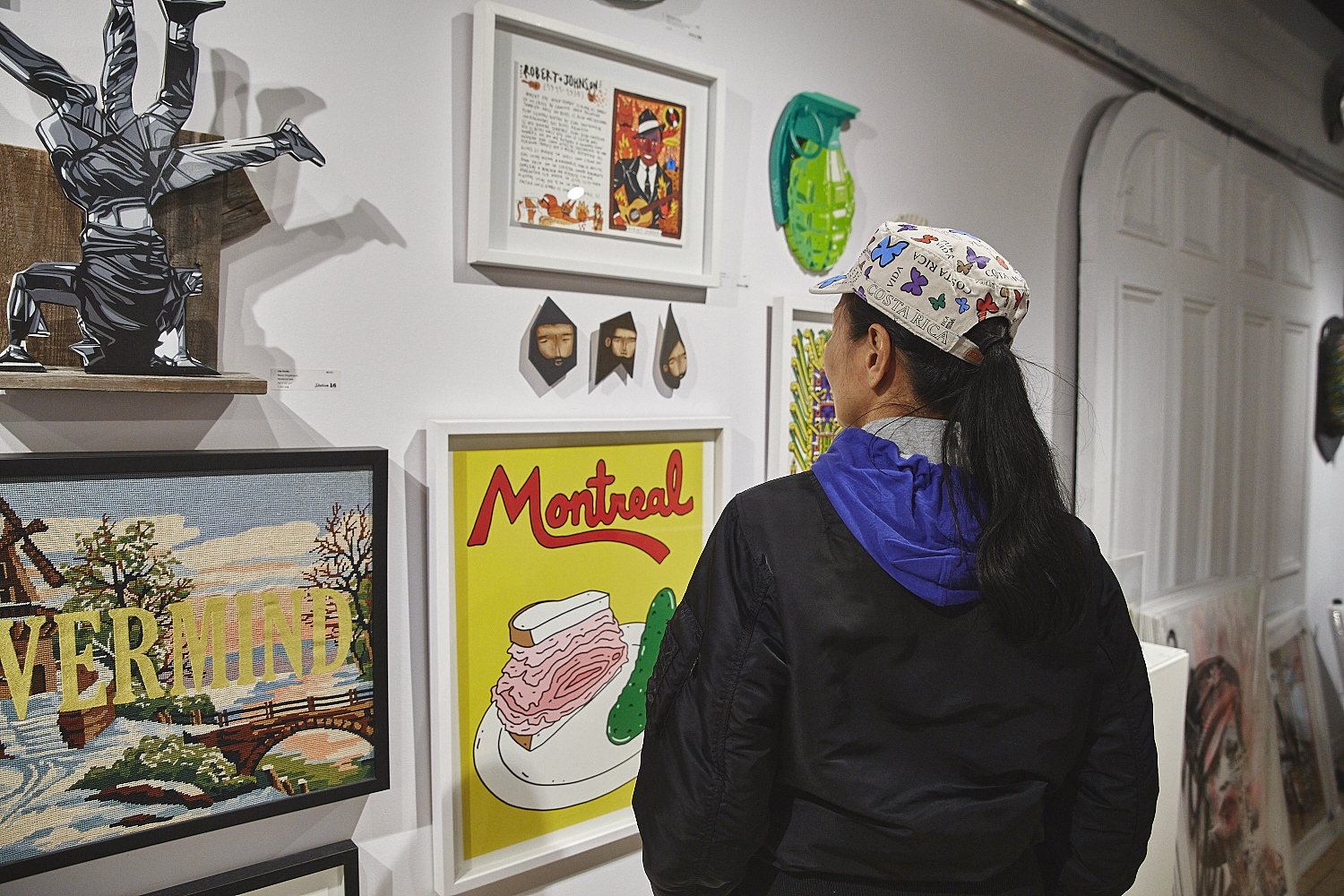 L'expo 'The orange cone festival'  un clin d’œil aux cônes oranges de Montréal [Photo]