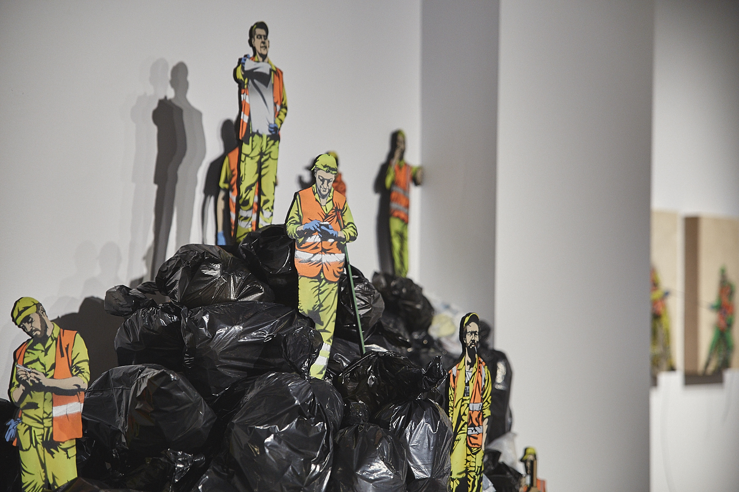 L'expo 'The orange cone festival'  un clin d’œil aux cônes oranges de Montréal [Photo]