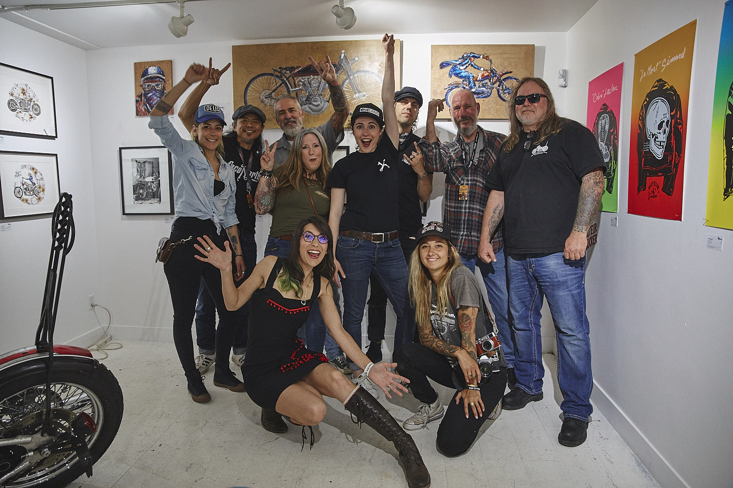 Motos, arts et spectacles sur la Plaza pour Roll the Bones [Photos]
