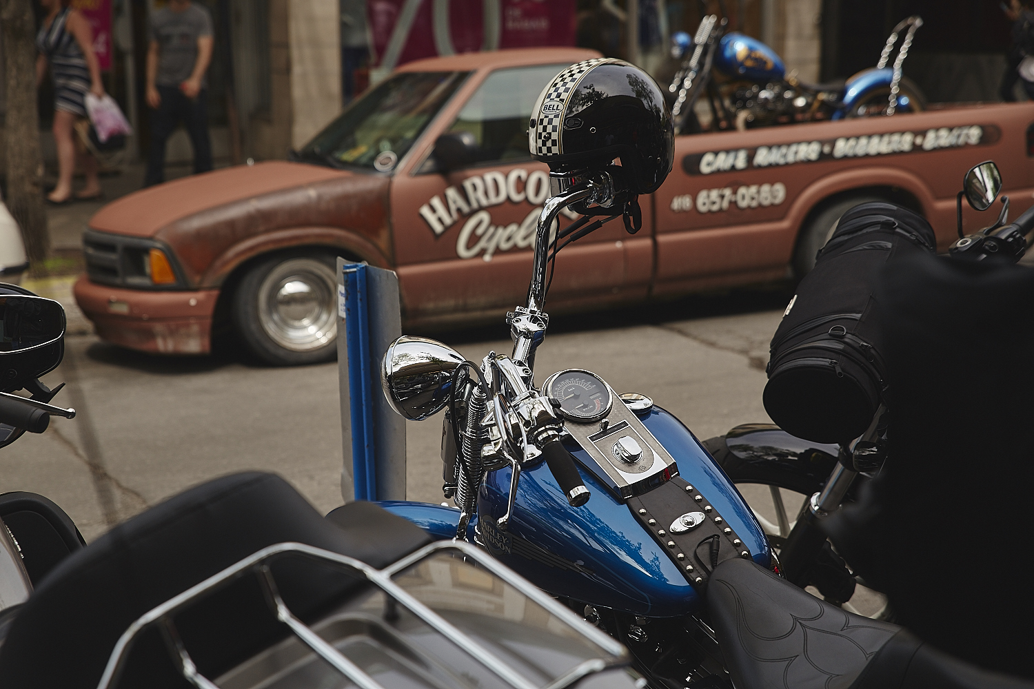Motos, arts et spectacles sur la Plaza pour Roll the Bones [Photos]